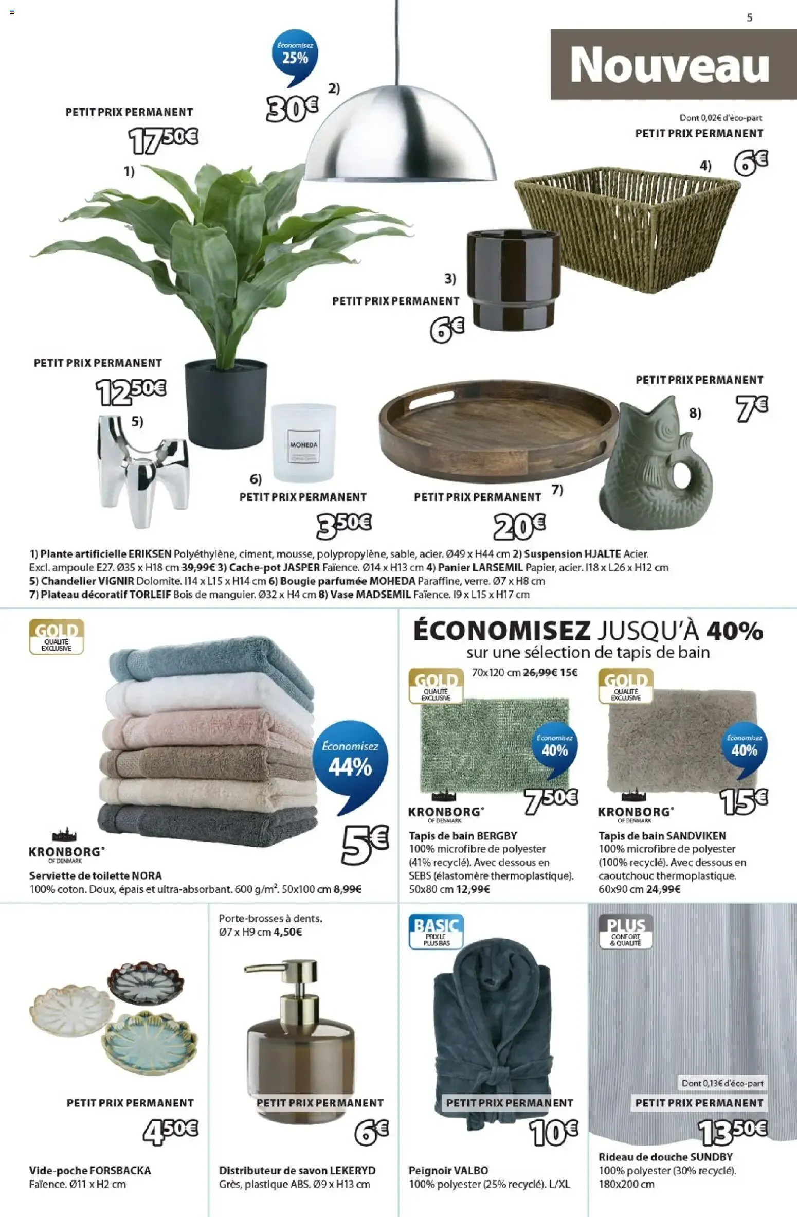 Jysk prospectus à partir du 22/07/2026 - promo en ligne du 22 juillet au 31 août 2026 - Catalogue page 5
