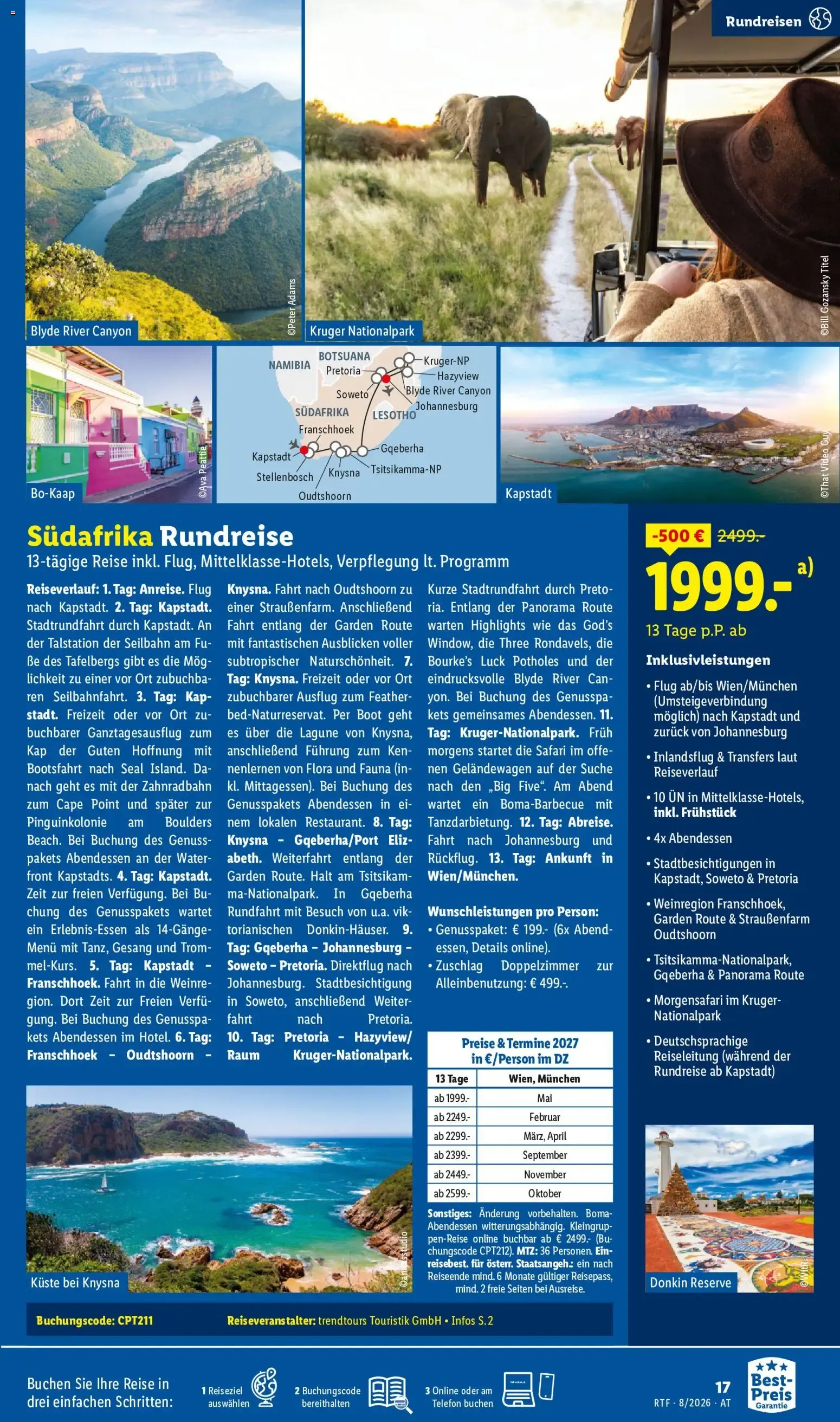 Urlaub in der Heimat buchen lohnt sich. von 12. August bis 15. September 2026 - Flugblätt seite 17