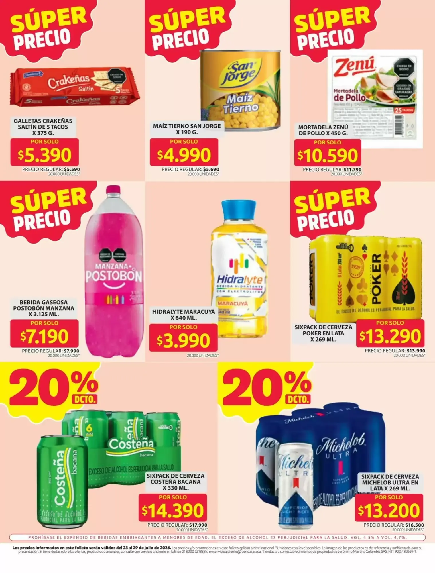Catalogo de Los Precios Más Bajos - Tiendas Ara 23 de julio al 29 de julio 2026 - Pag 13