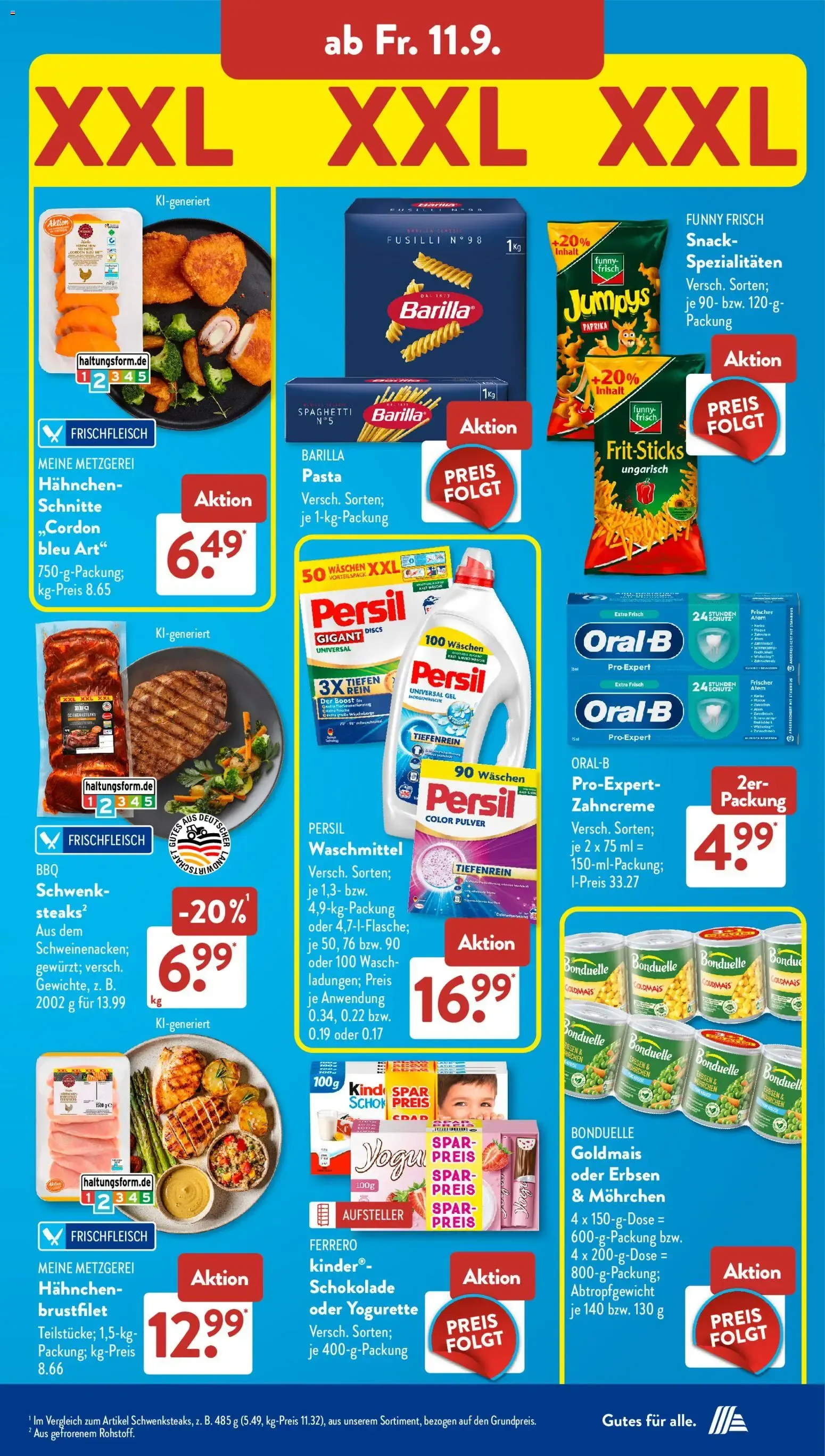 Aldi Süd Prospekt (ab 07.09.2026) zum Blättern von 7. September bis 12. September 2026 - Prospekt seite 11
