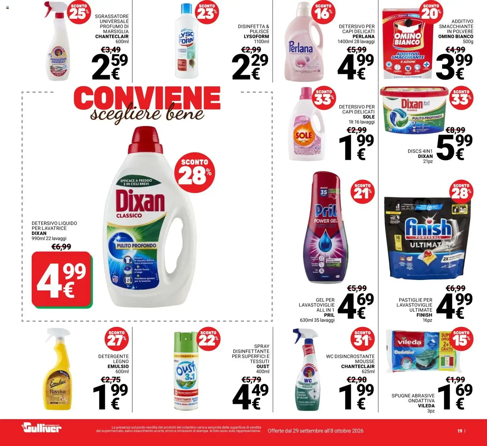 Nuovo Gulliver volantino dal 29/09/2026 > offerte anteprima 🛍️ da 29 settembre a 8 ottobre di 2026 - Pagina del volantino 19