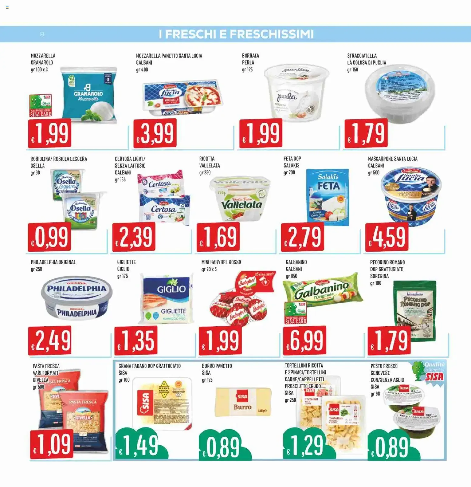Nuovo SISA volantino Calabria dal 17/09/2026 > offerte anteprima 🛍️ da 17 settembre a 30 settembre di 2026 - Pagina del volantino 8