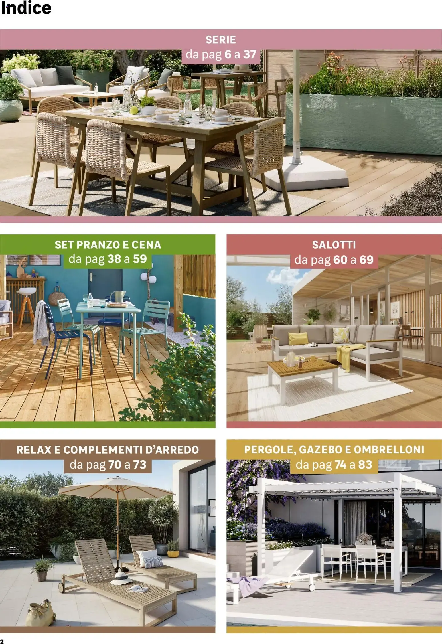 Catalogo Giardino 2026 - Mobili e complementi per esterni da 1 aprile a 30 settembre di 2026 - Pagina del volantino 2