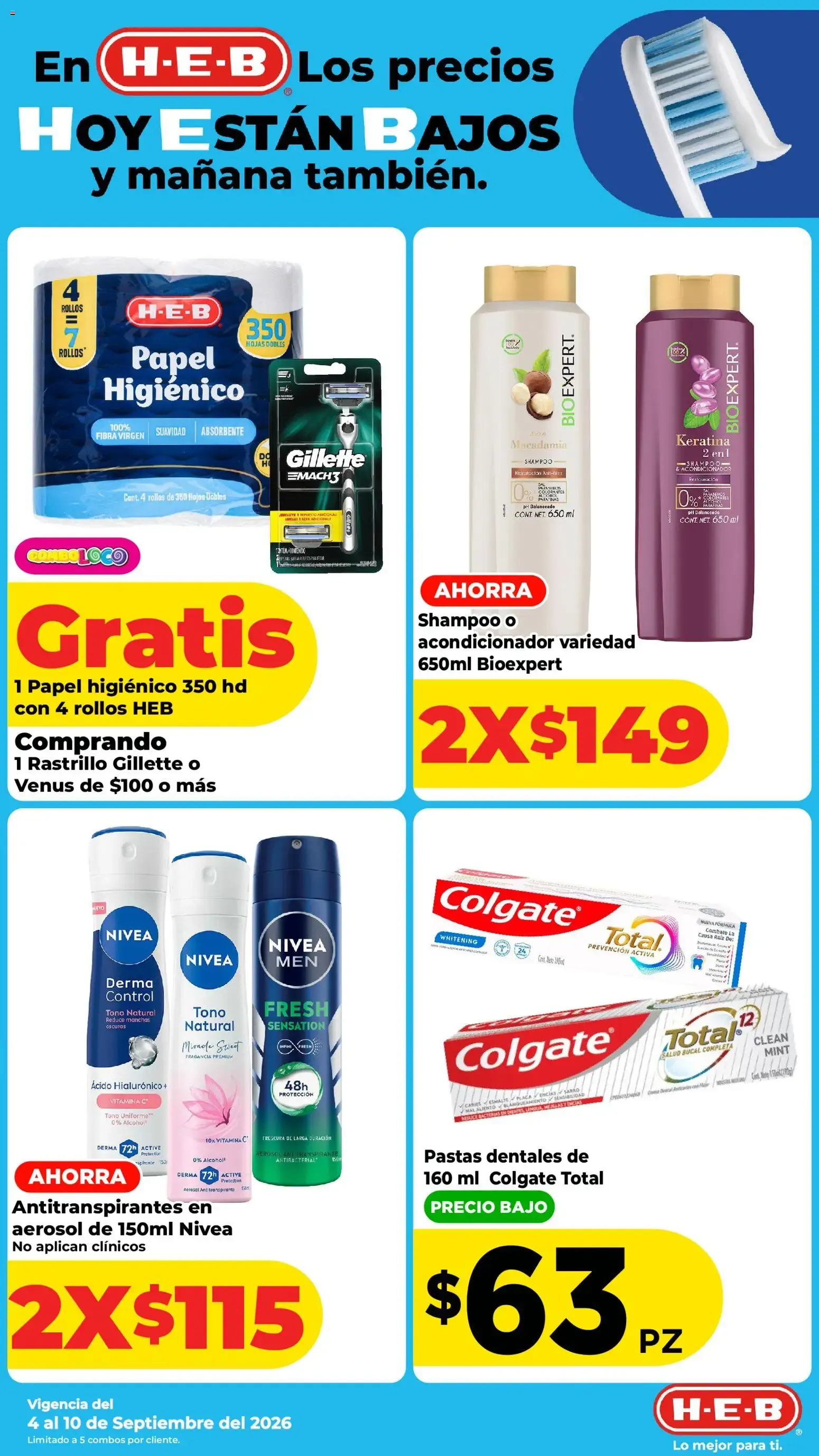 Catálogo de H-E-B: Los precios hoy están bajos y mañana también 4 de septiembre al 7 de septiembre 2026 - Pagina 11