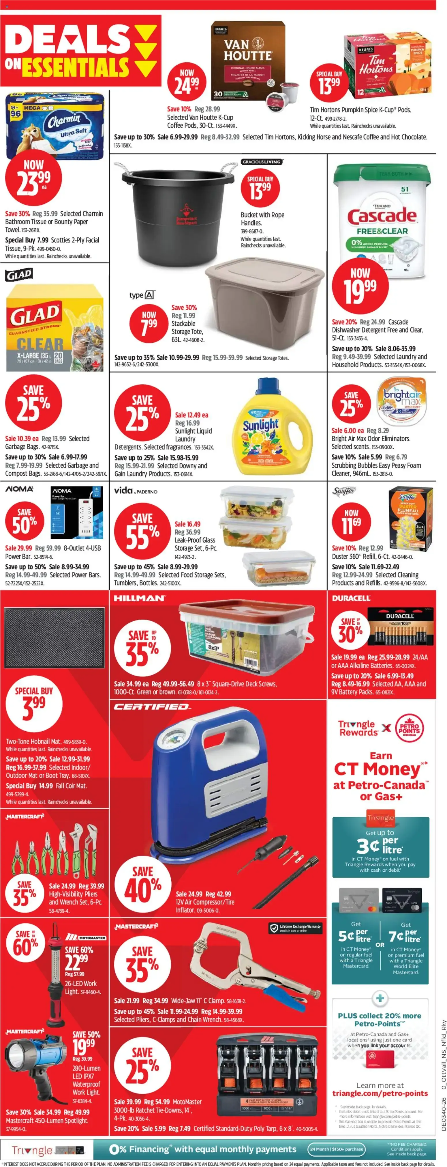 Canadian Tire weekly flyer from Oct 1, 2026 > weekly specials & deals from October 1 to October 7 2026 - flyer page 14