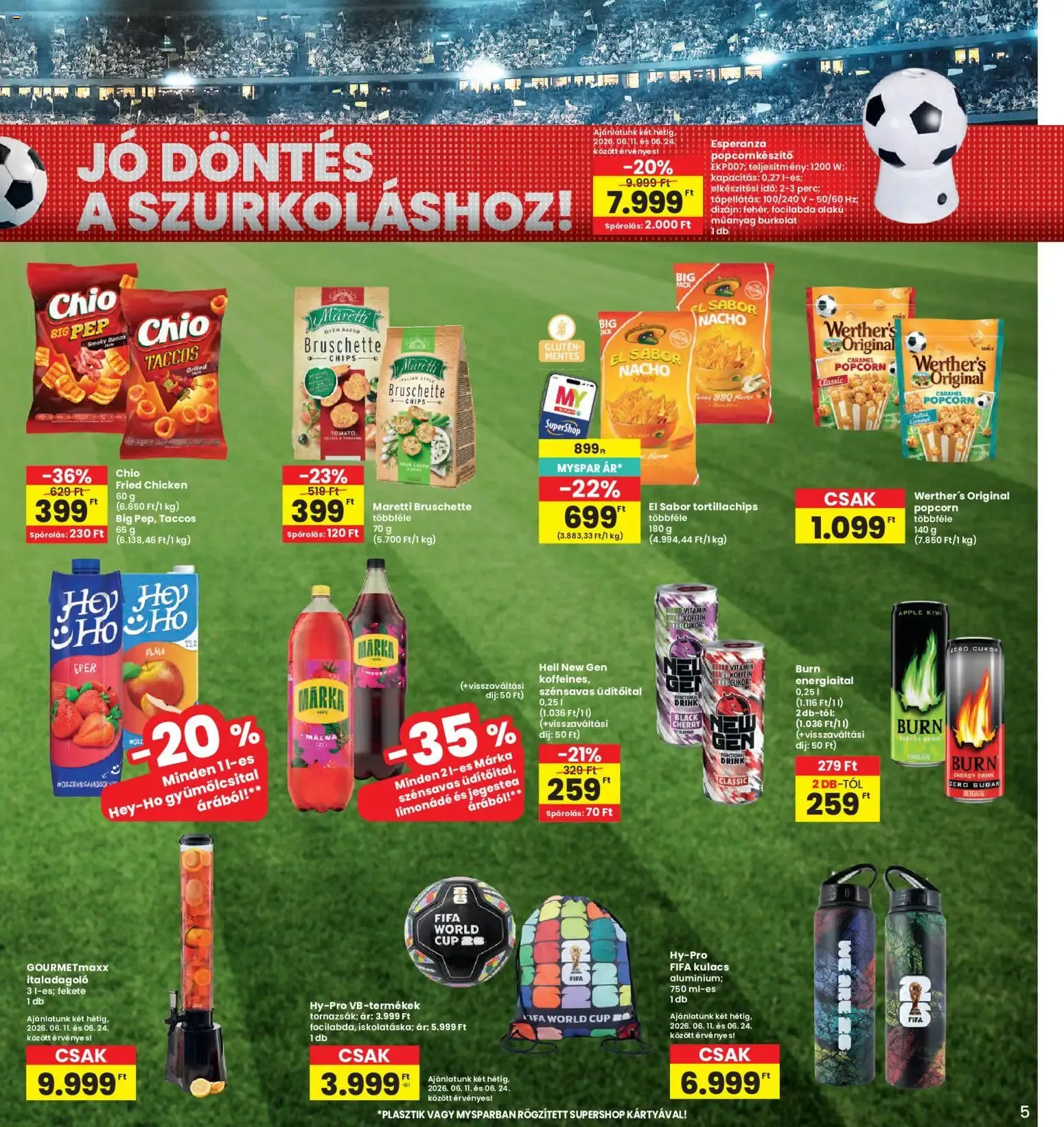 Katalógus Interspar akciós újság - 2026.06.11. -tól/töl > akció, lapozható szórólap 🛍️ június 11.-tól június 17.-ig 2026. - Oldal 5