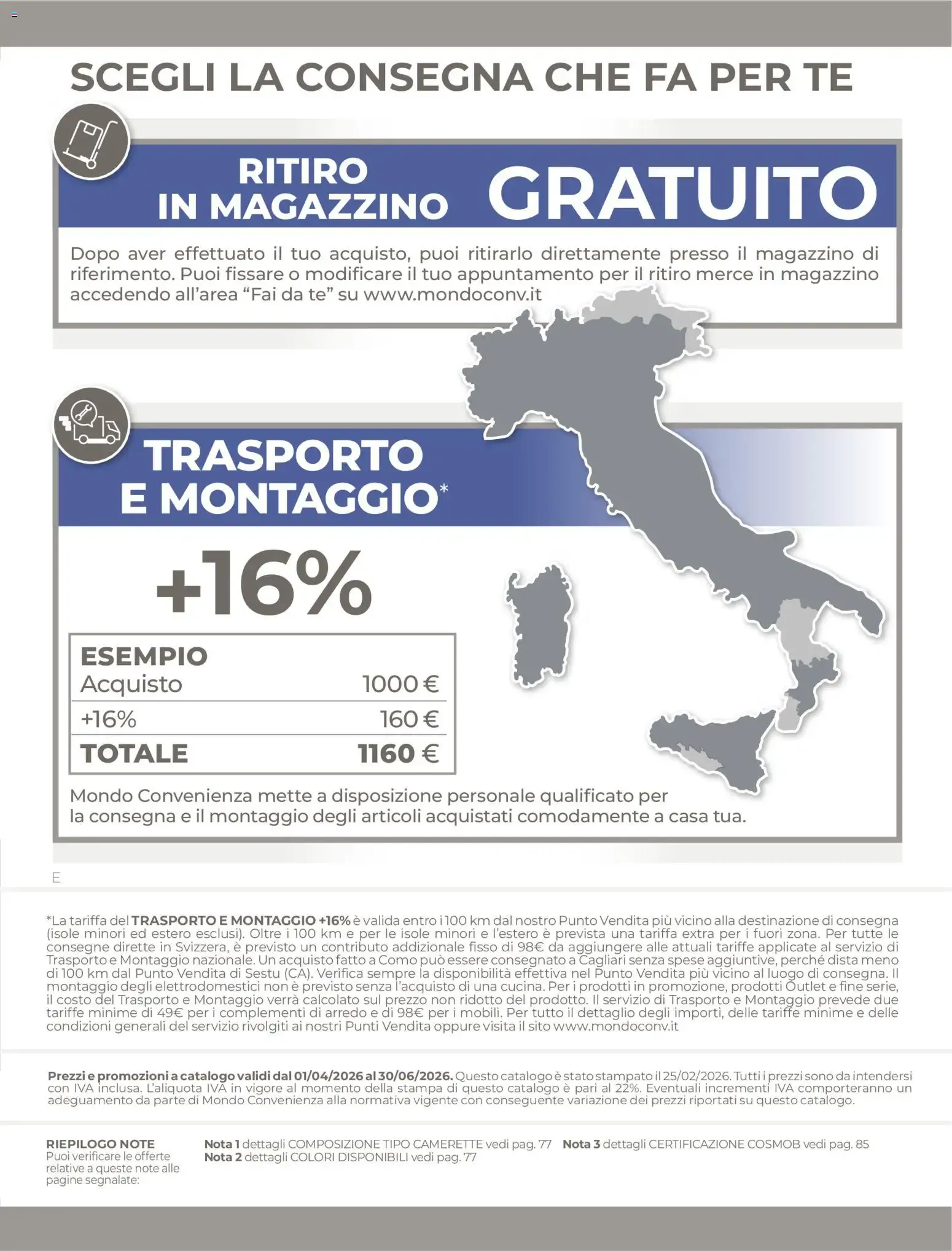 Mondo Convenienza: Offerte di Primavera da 1 aprile a 30 giugno di 2026 - Pagina del volantino 99