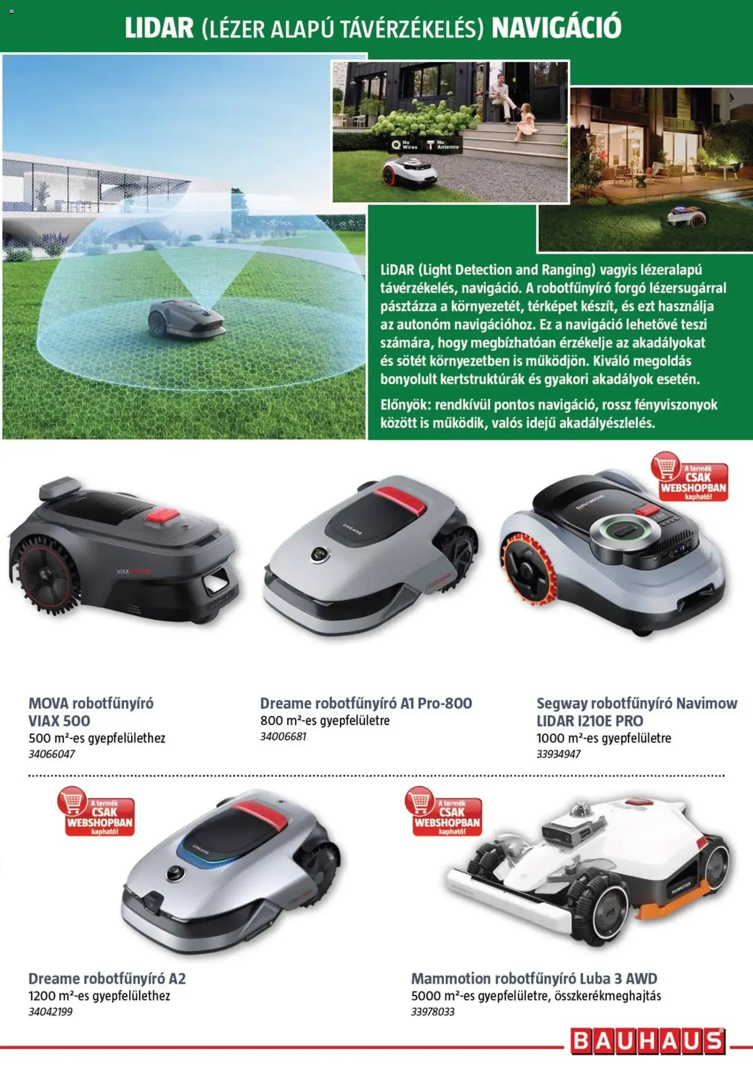 Katalógus Bauhaus Kerti Gépek - 2026.06.15. -tól/töl > akció, lapozható szórólap 🛍️ június 15.-tól augusztus 31.-ig 2026. - Oldal 5