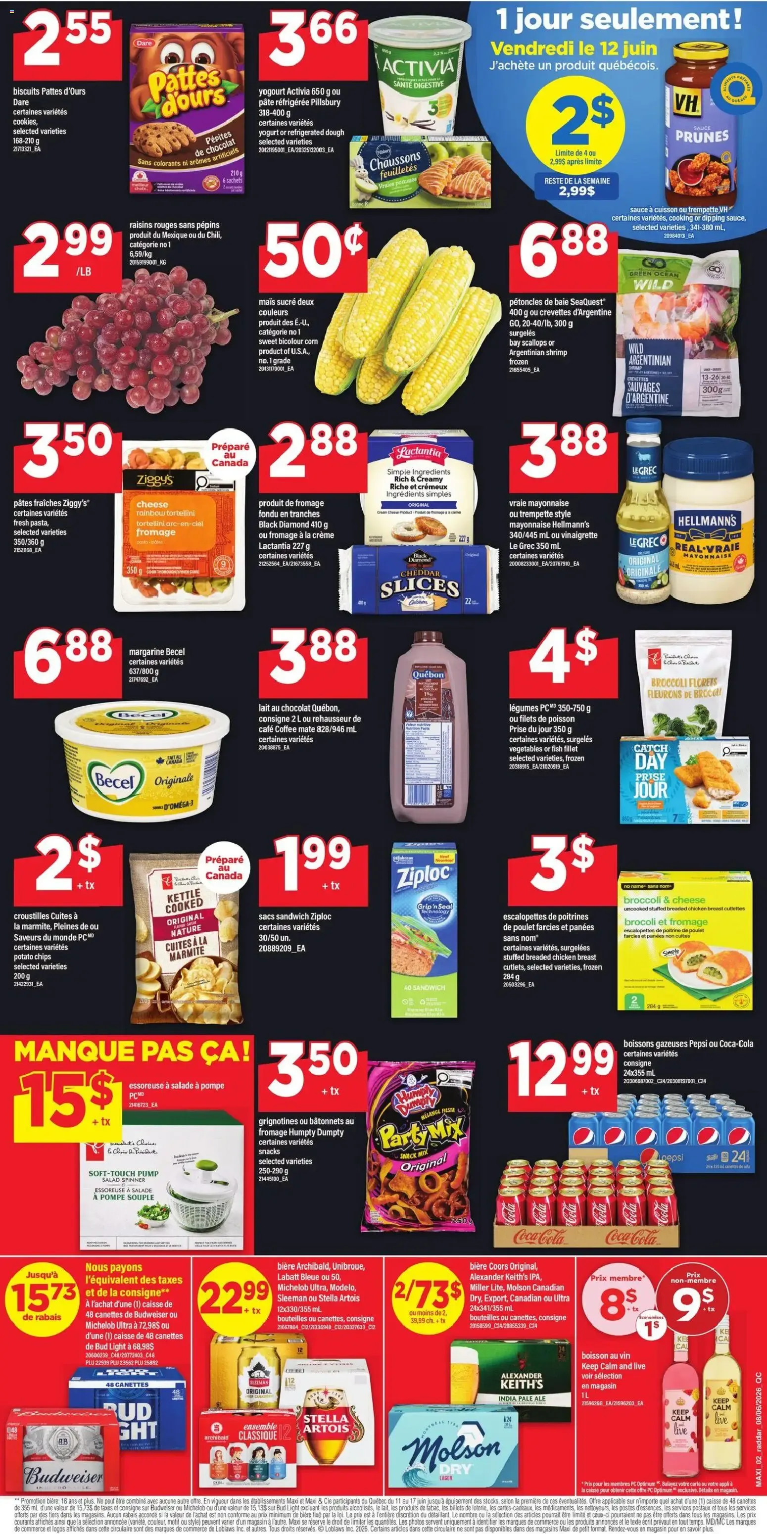 Maxi Méga Méga vente from June 11 to June 17 2026 - flyer page 2