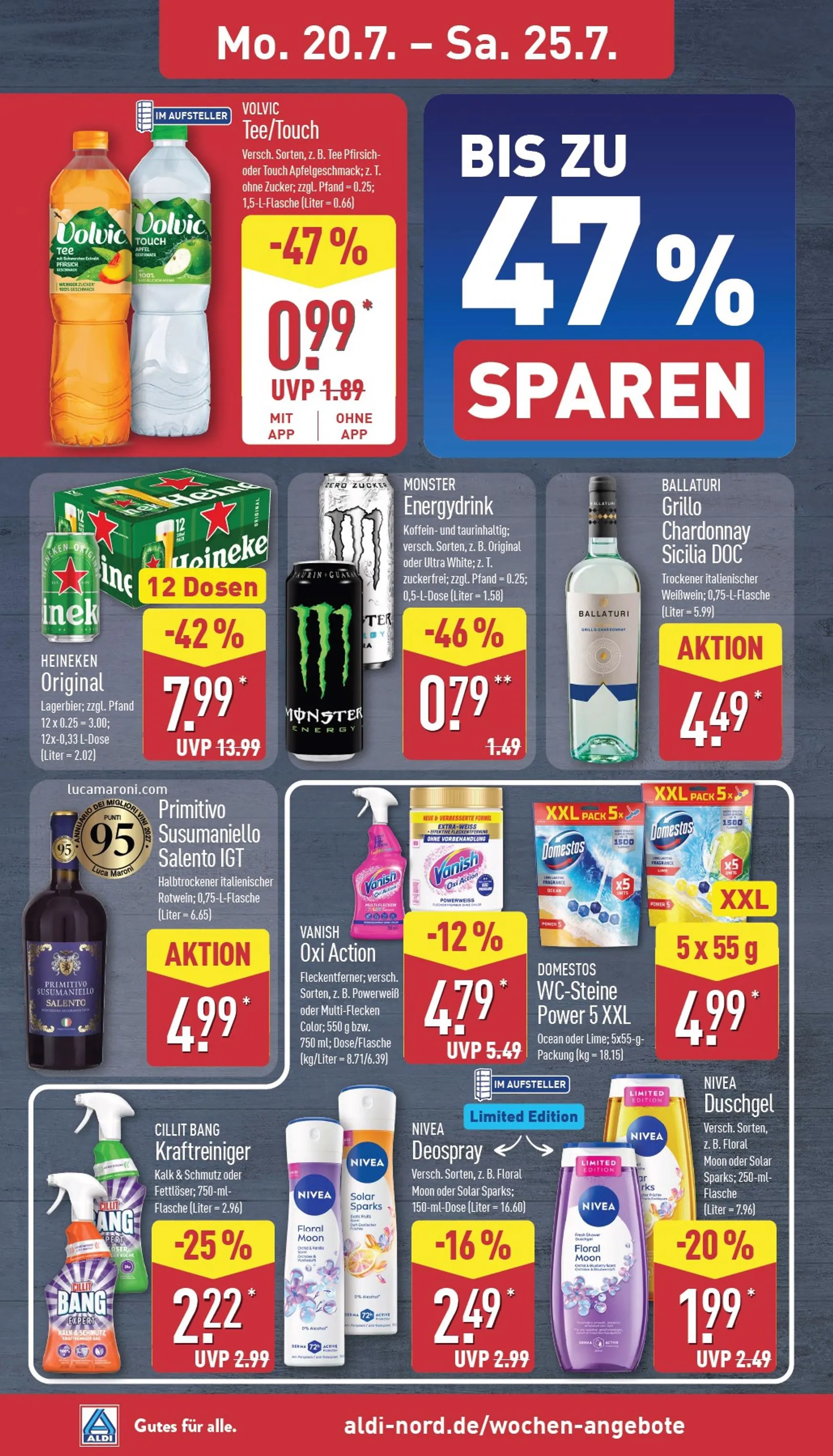 ALDI NORD Prospekt nächste Woche – von Montag 20.07.2026 bis Samstag 25.07.2026 von 20. Juli bis 25. Juli 2026 - Prospekt seite 8