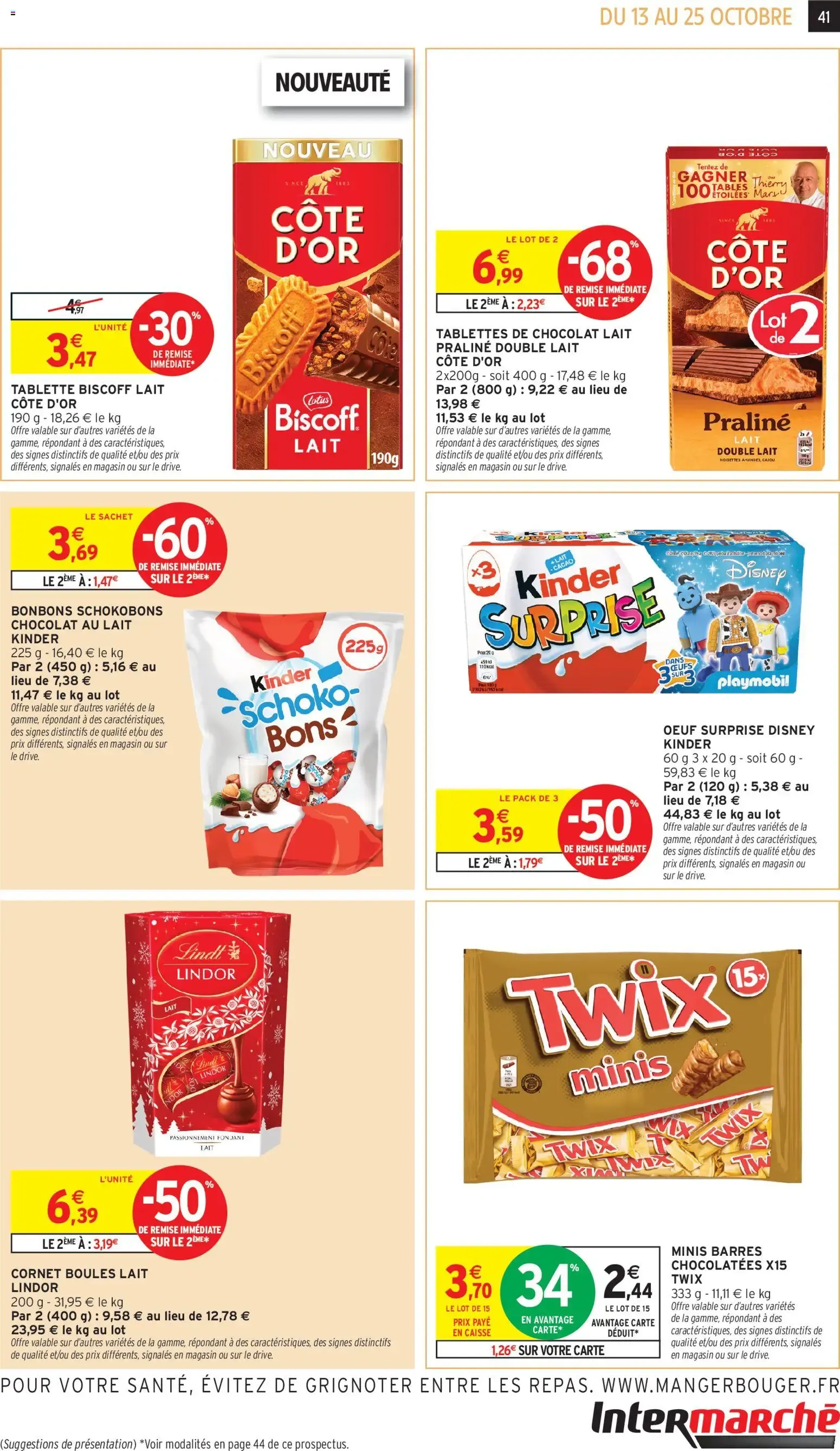 Intermarché Découvrez nos offres de la semaine à partir du 13/10/2026 - promo en ligne du 13 octobre au 25 octobre 2026 - Catalogue page 33