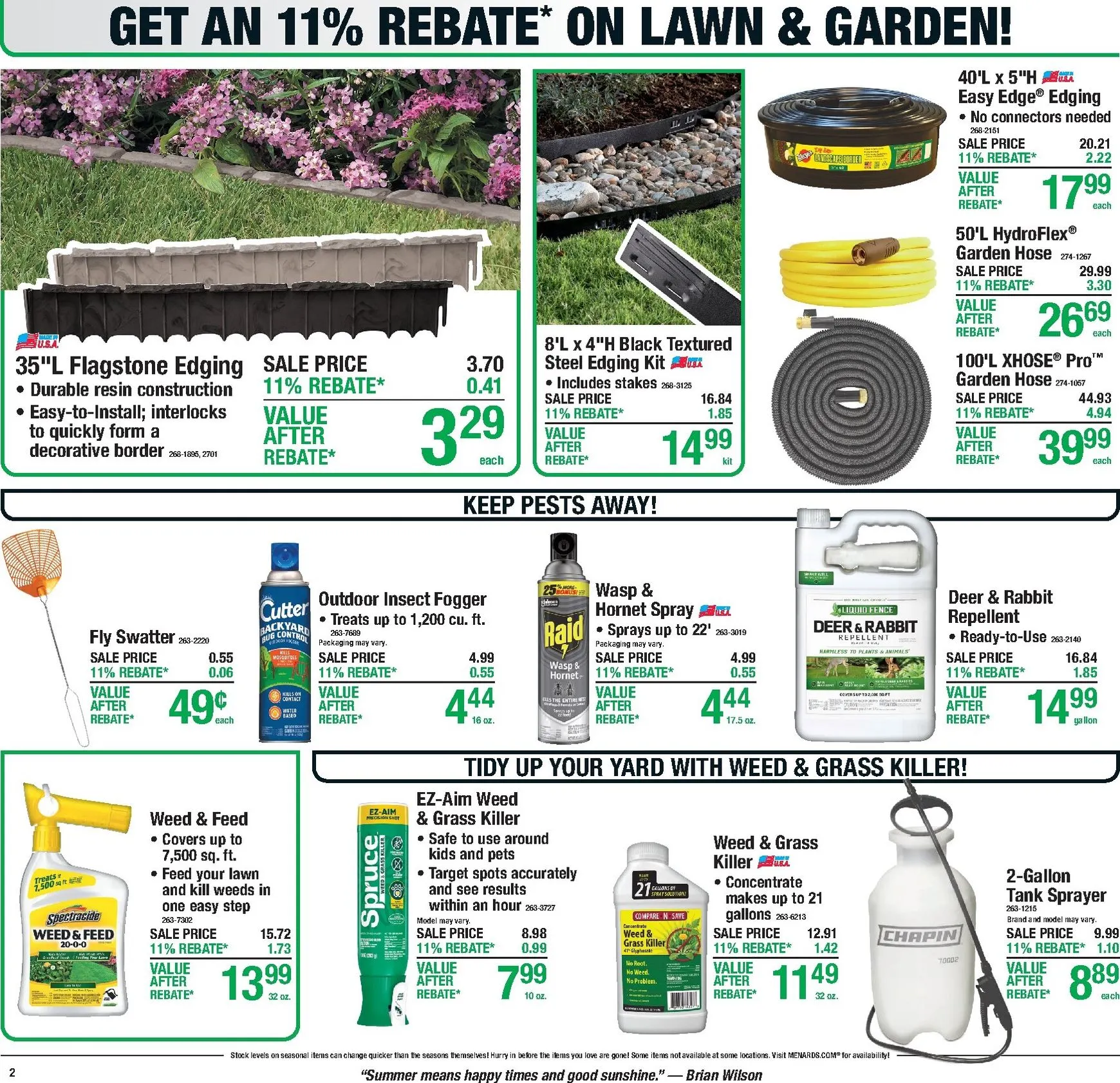 Weekly ad Menards: 11% Rebate On Everything! from July 13 to July 19 2026 - Page 3