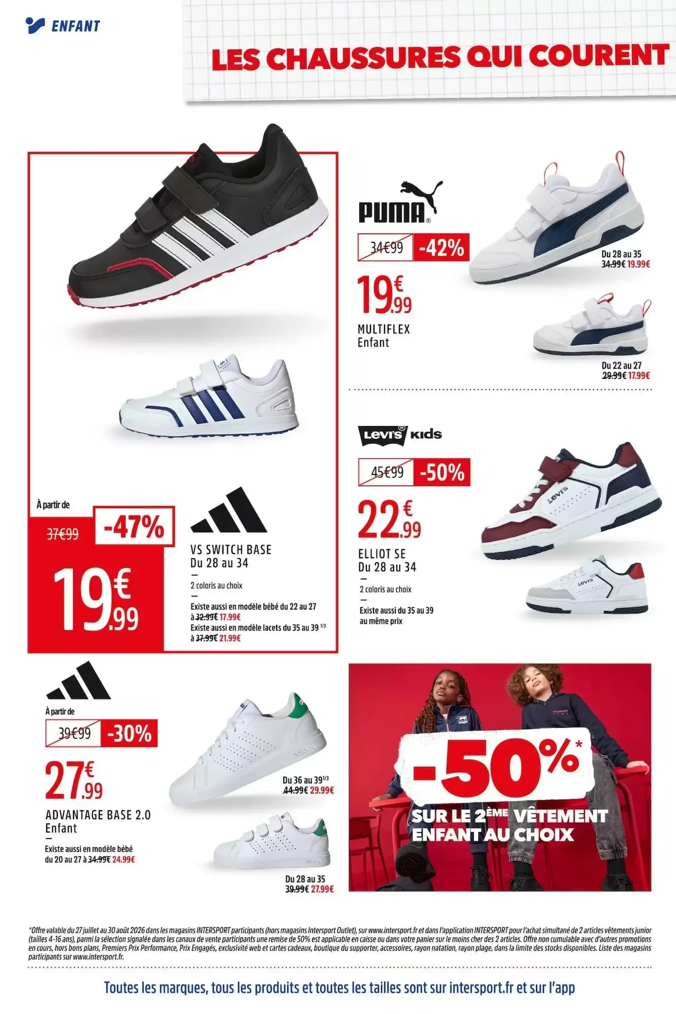 Catalogue Intersport du 27 juillet au 16 août 2026 - Catalogue page 4
