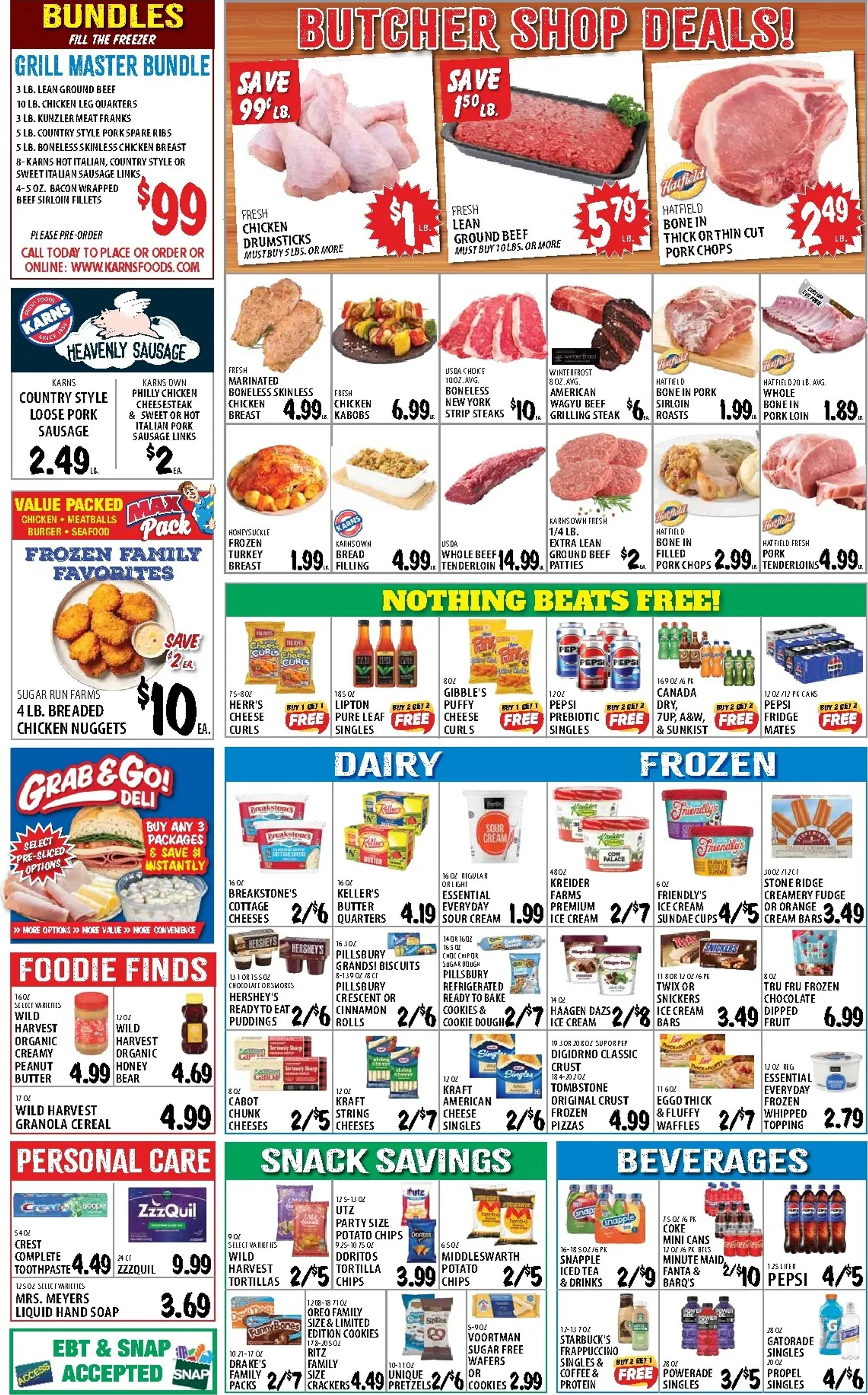Weekly ad Karns: This Week's BIG MEAT SAVINGS from July 21 to July 27 2026 - Page 3