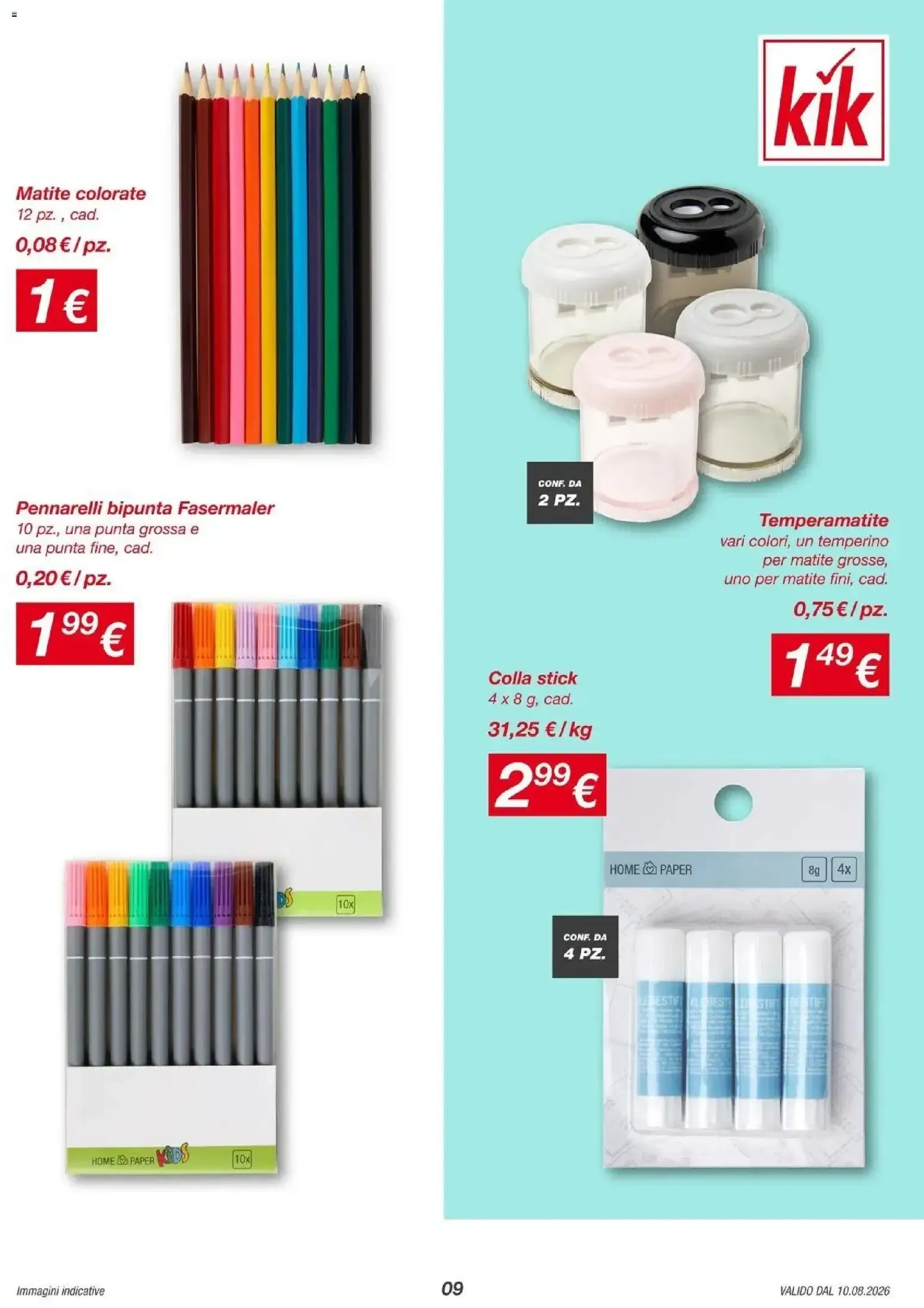 Più divertimento a scuola da 10 agosto a 16 agosto di 2026 - Pagina del volantino 9