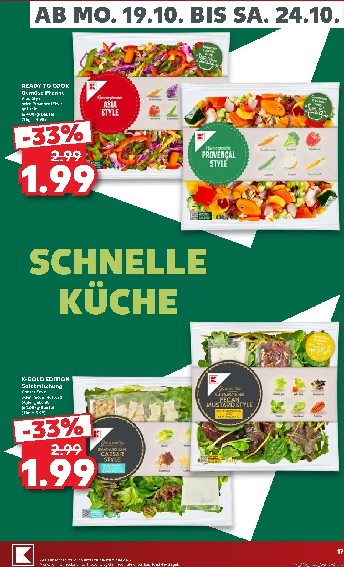 Kaufland Prospekt nächste Woche – von Montag 19.10.2026 bis Samstag 24.10.2026 von 19. Oktober bis 24. Oktober 2026 - Prospekt seite 18