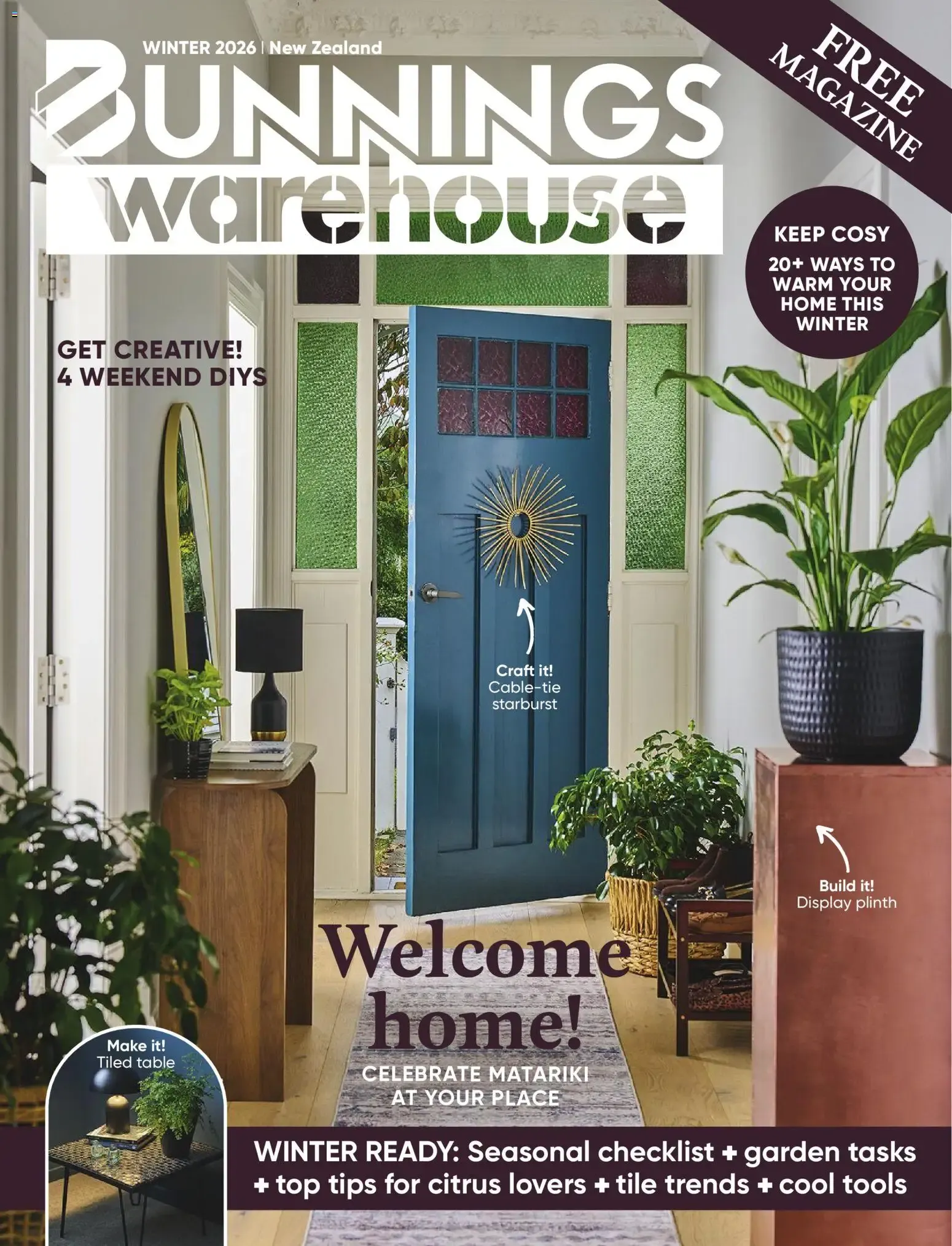 Bunnings Warehouse new specials valid 1 Jun 2026 - 31 Aug 2026 from 1 June to 31 August 2026 - Catalogue Page 1