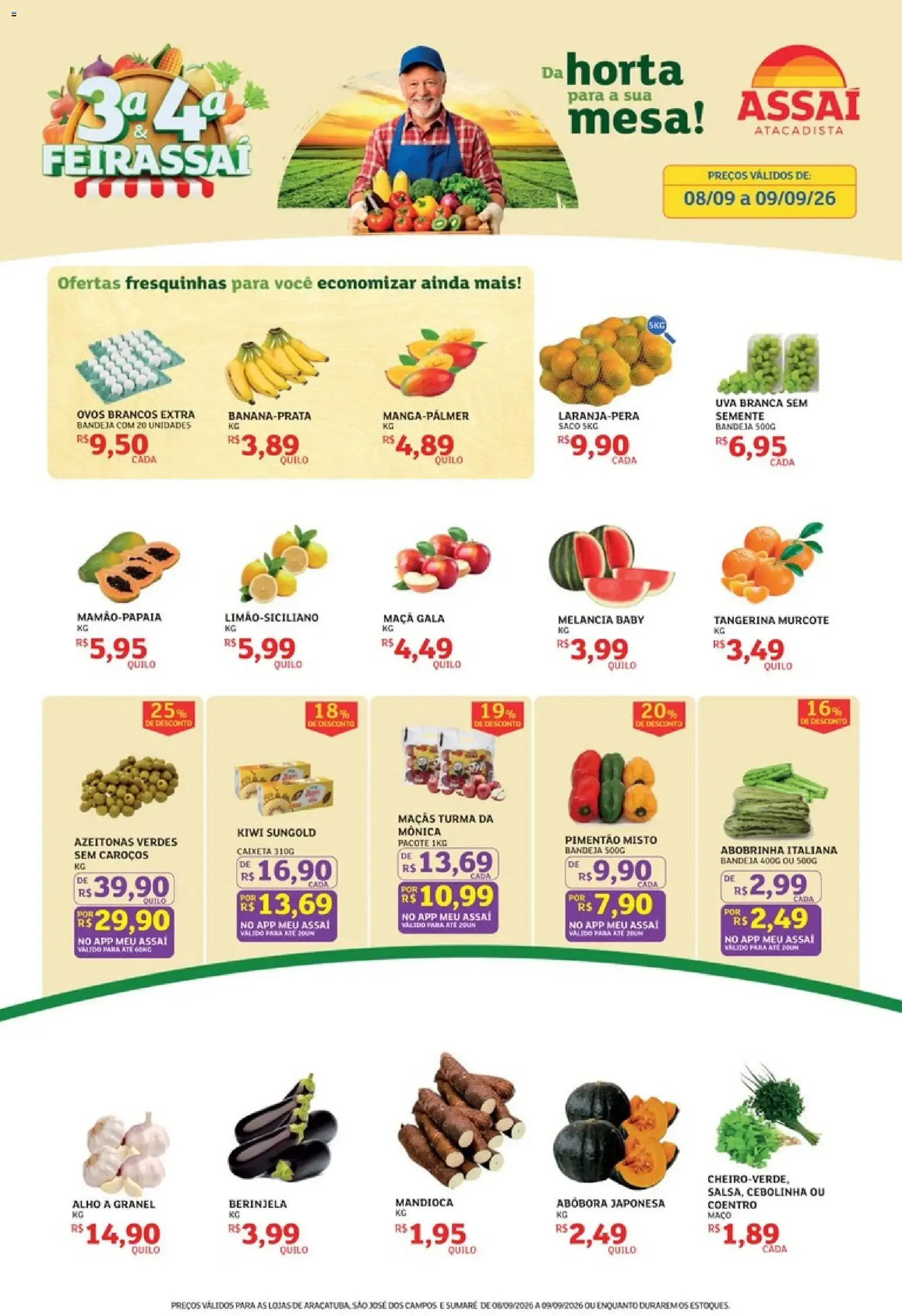 Encarte de Assaí Atacadista ofertas - SP de 08/09/2026 | Promoções Online 8 de setembro até 9 de setembro 2026 - Pagina 1