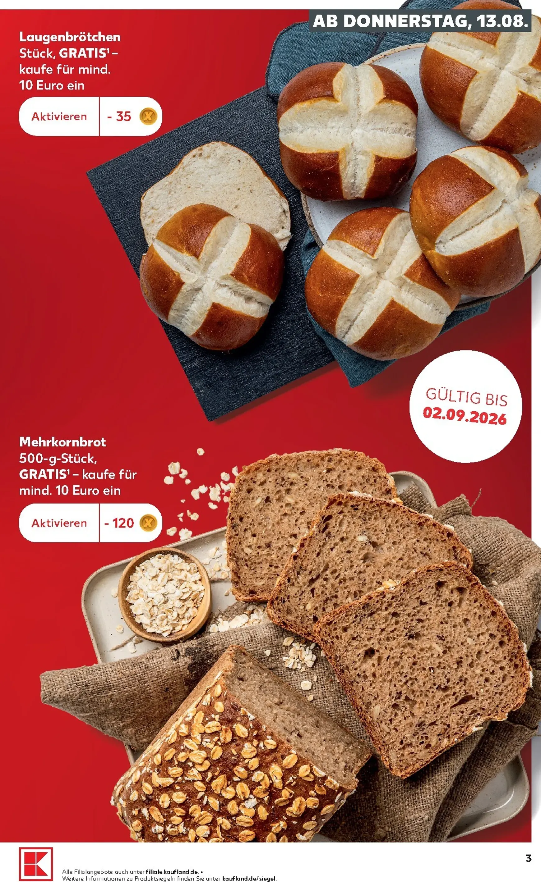 Neuer Kaufland - August Highlights Prospekt – von Donnerstag 13.08.2026 bis Mittwoch 26.08.2026 von 13. August bis 26. August 2026 - Prospekt seite 3