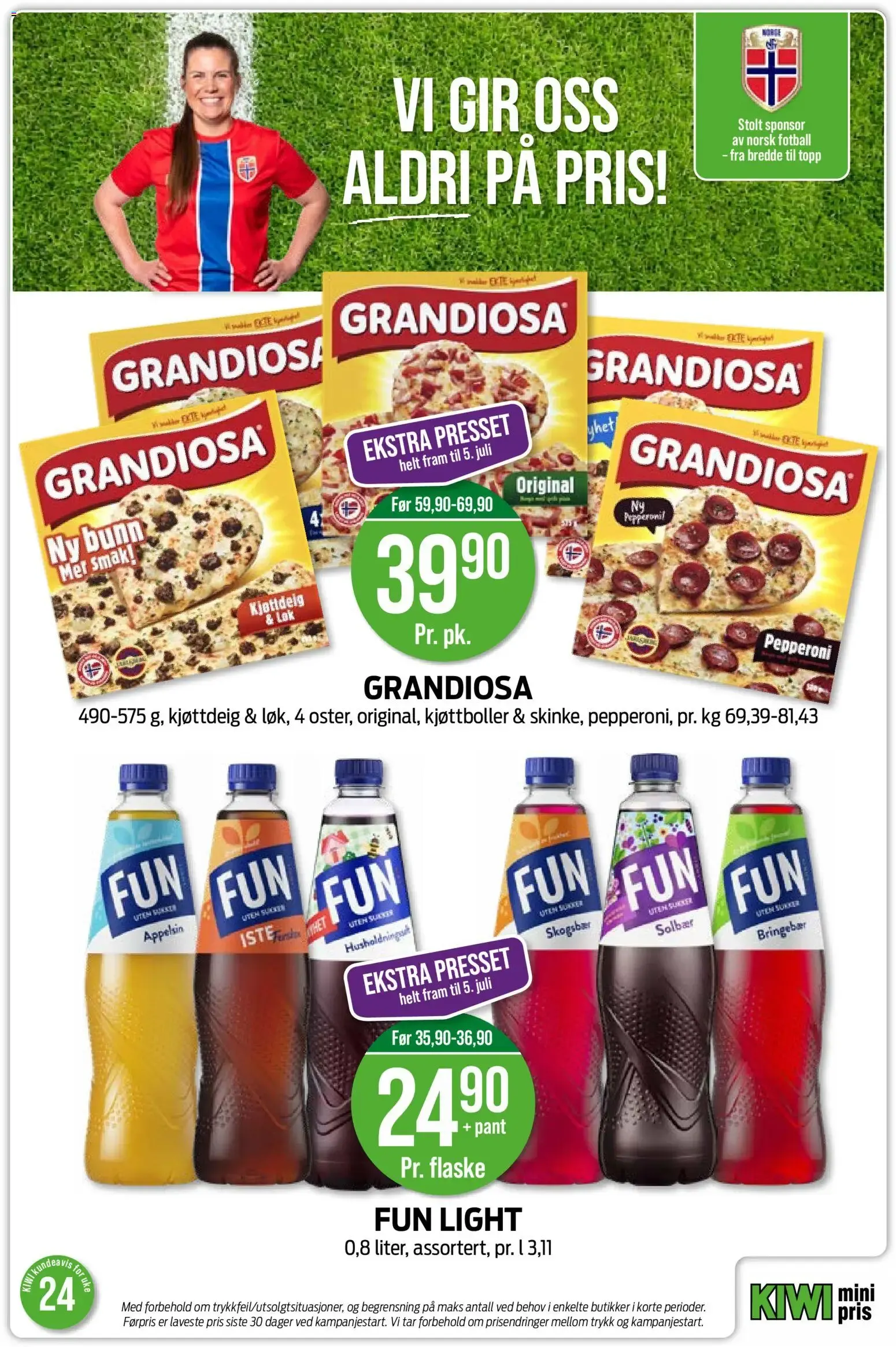 Kiwi kundeavis (08/06/2026 - 14/06/2026) - Kundeavis og tilbud fra 8. juni til 14. juni 2026 - kundeavisside 13