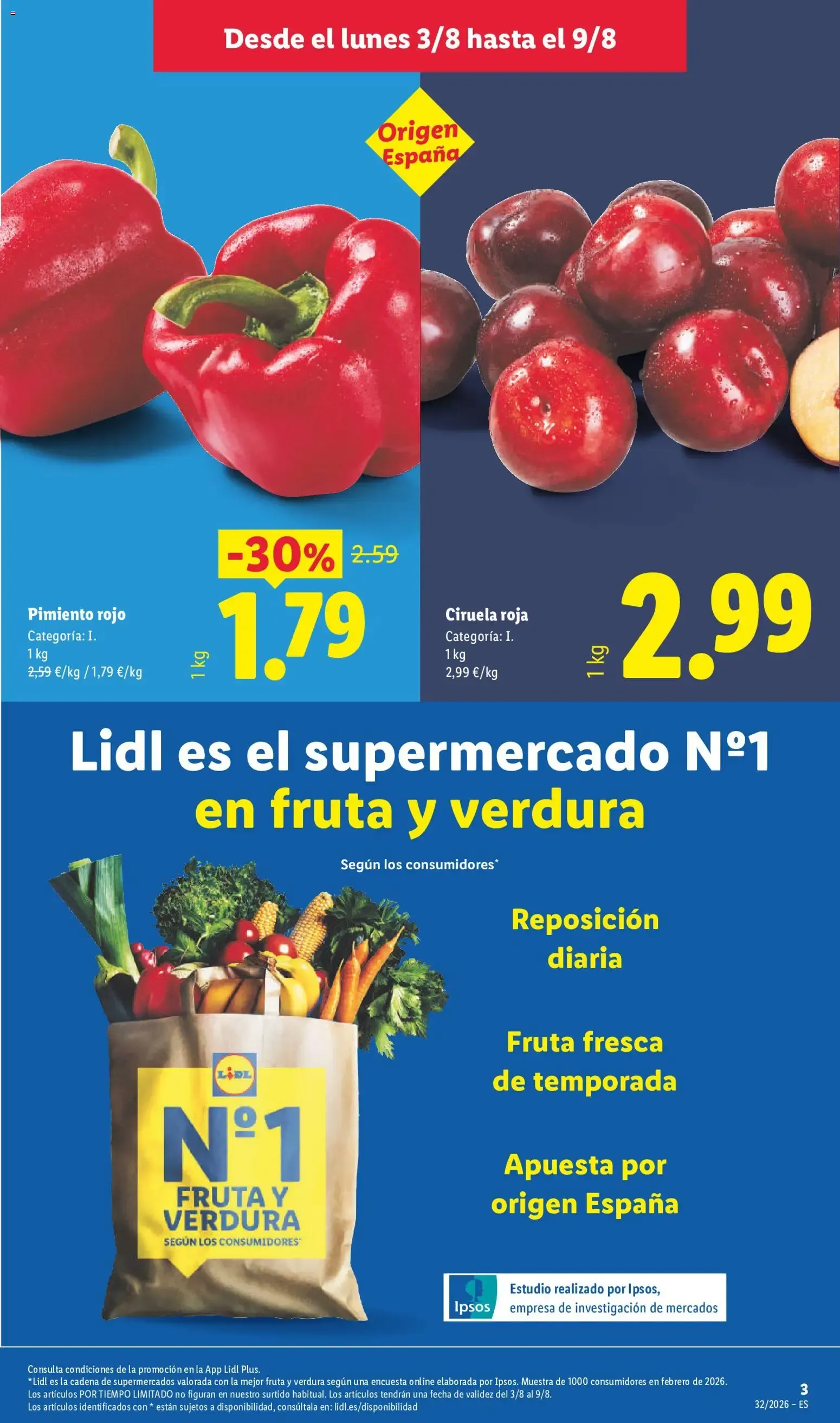 Catálogo de Lidl folleto del 03/08/2026 | Ofertas 3 de agosto al 9 de agosto 2026 - Página 9