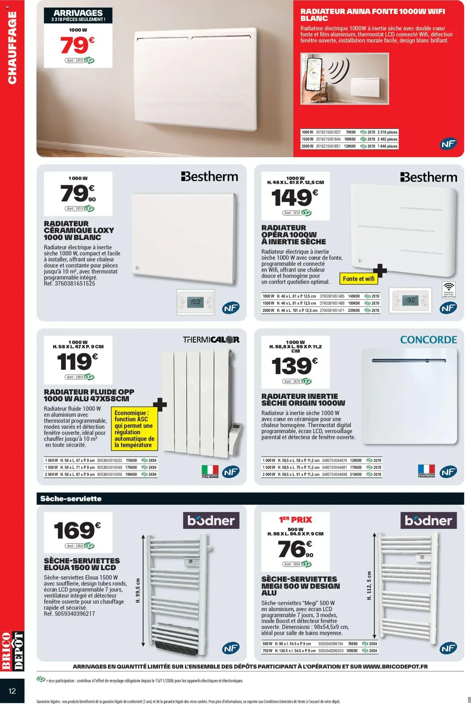 Brico Dépôt catalogue à partir du 11/09/2026 - promo en ligne du 11 septembre au 24 septembre 2026 - Catalogue page 12