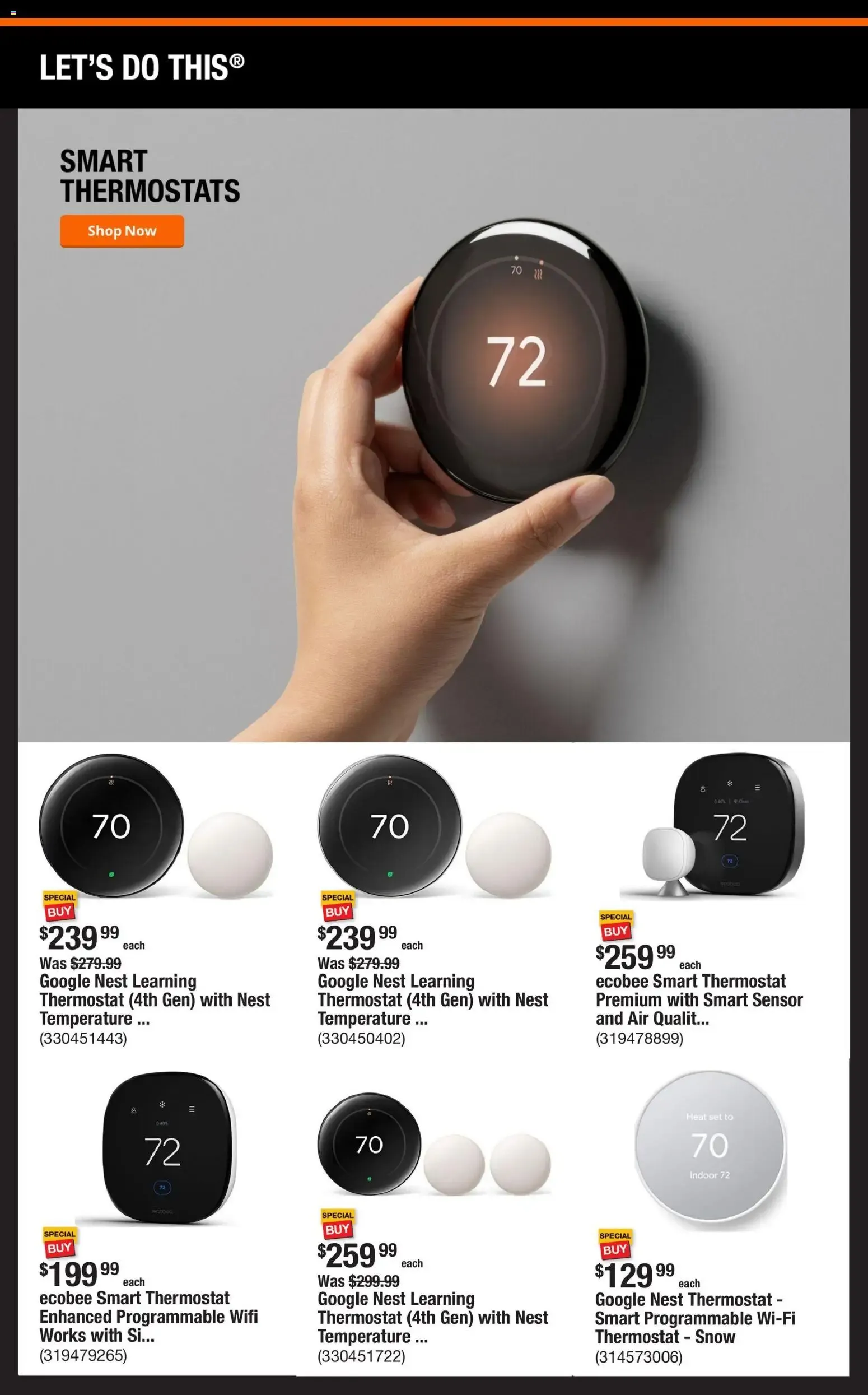 Weekly ad Home Depot: Up to 40% Off Select Online Bath from September 28 to October 5 2026 - Page 3