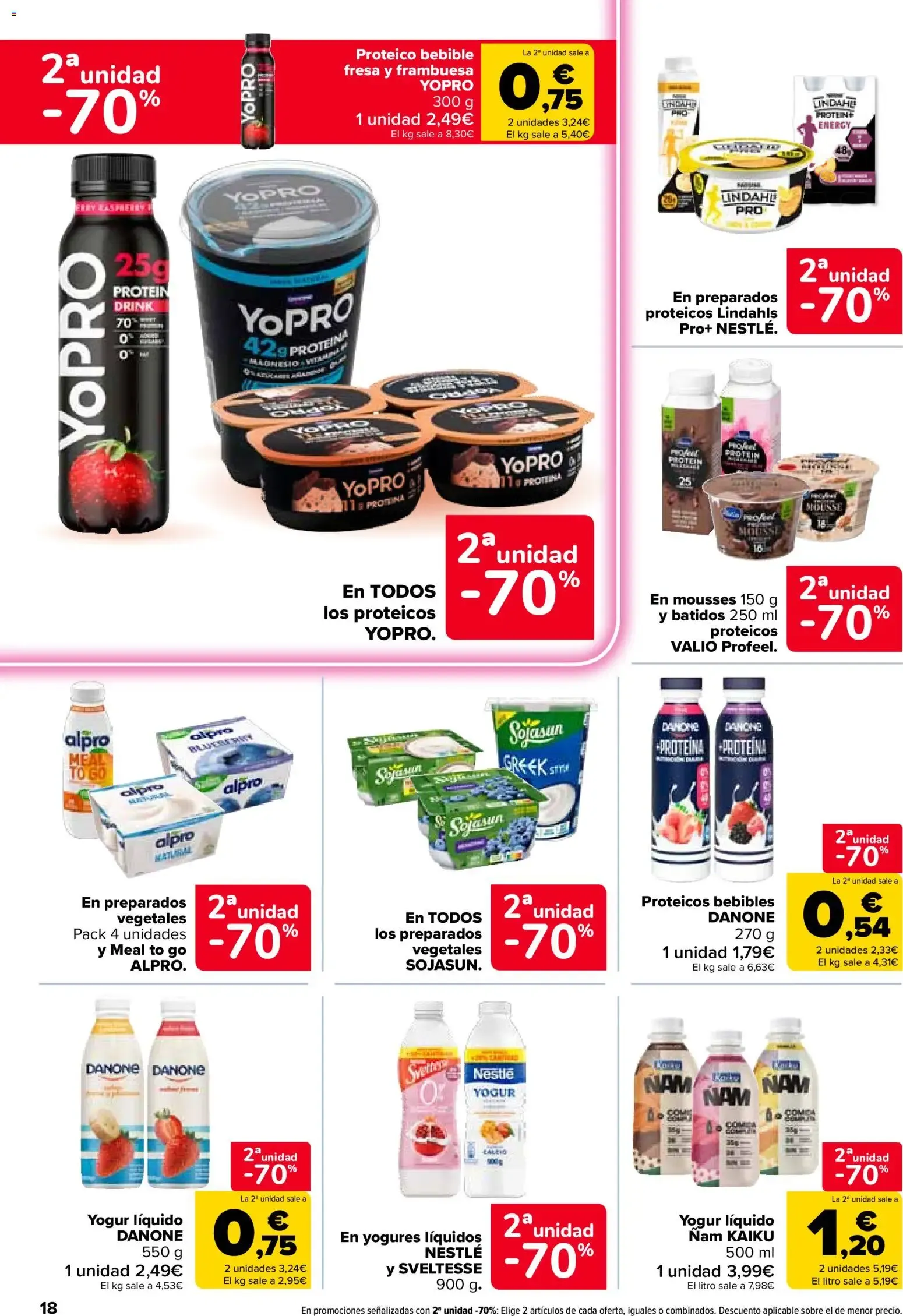 Catálogo de Carrefour: 2ª Unidad al -70% 28 de julio al 10 de agosto 2026 - Página 18