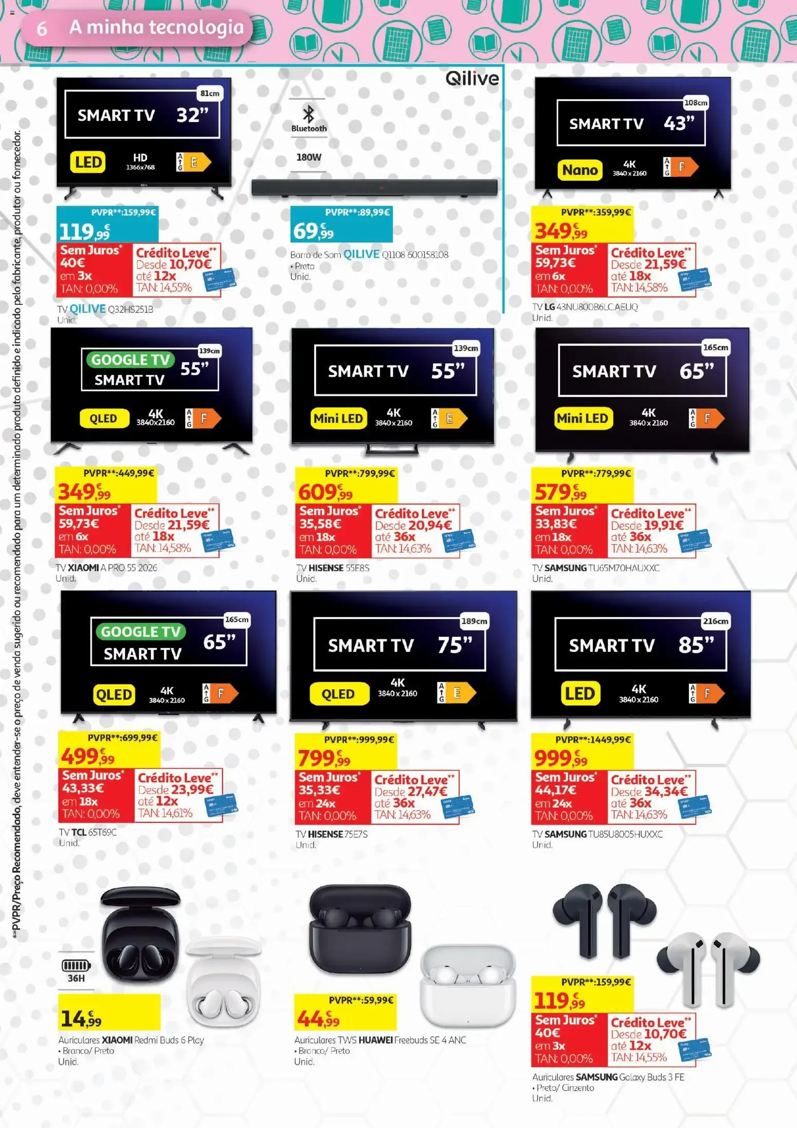 Folheto Auchan - Tecno Escolar » de 19/08/2026 - 03/09/2026 de 19 de agosto até 3 de setembro 2026 - Pagina 6
