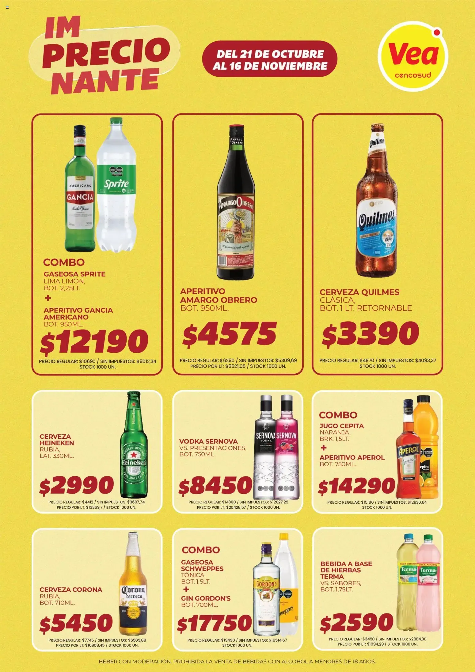 Ofertas de Vea - Folleto imPRECIOnante Córdoba del 21/10/2026 - 16/11/2026 21 de octubre al 16 de noviembre 2026 - Página 9 del catálogo