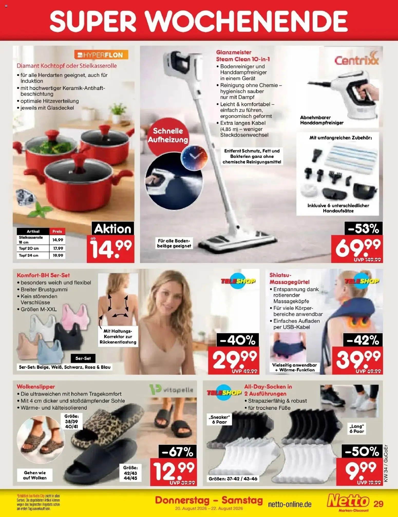 Netto Marken-Discount Prospekt Bitterfeld-Wolfen (ab 17.08.2026) » Angebote von 17. August bis 22. August 2026 - Prospekt seite 39
