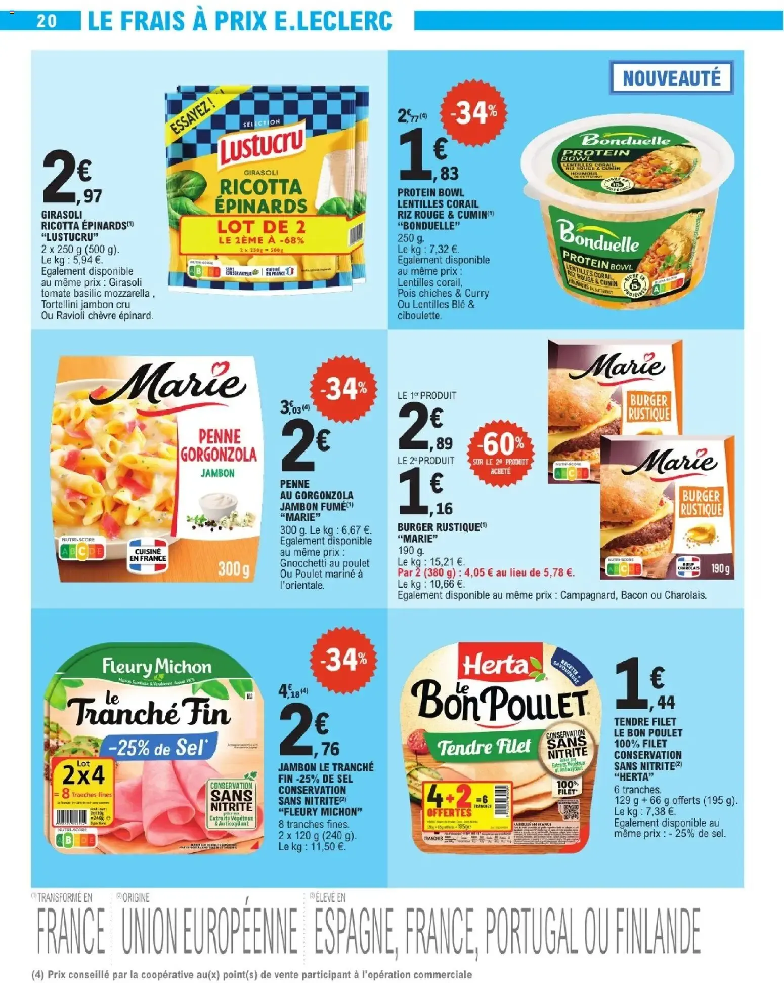 E.Leclerc: Que des promos en or pour le quotidien! du 6 octobre au 17 octobre 2026 - Catalogue page 20