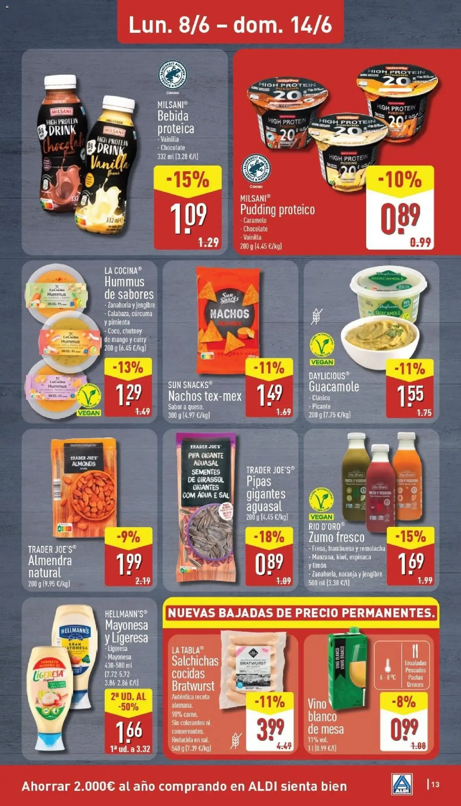 Catálogo de Aldi folleto de ofertas El Veranazo 8 de junio al 14 de junio 2026 - Página 13