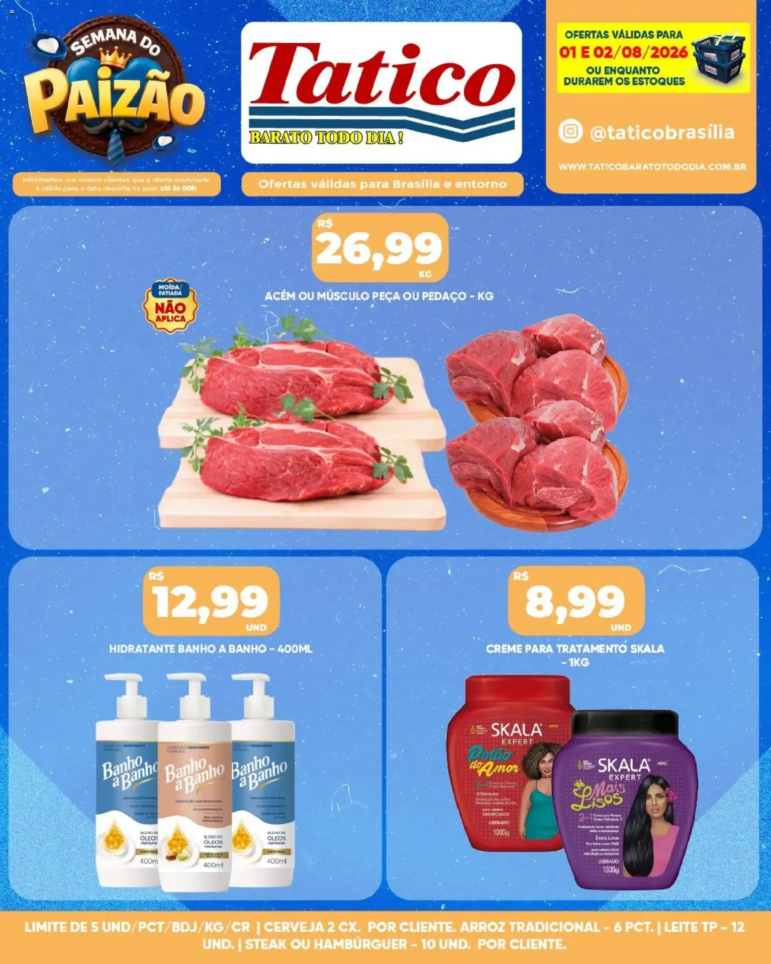 Encarte de Tatico ofertas Fim de Semana de 01/08/2026 | Promoções Online 1 de agosto até 2 de agosto 2026 - Pagina 10