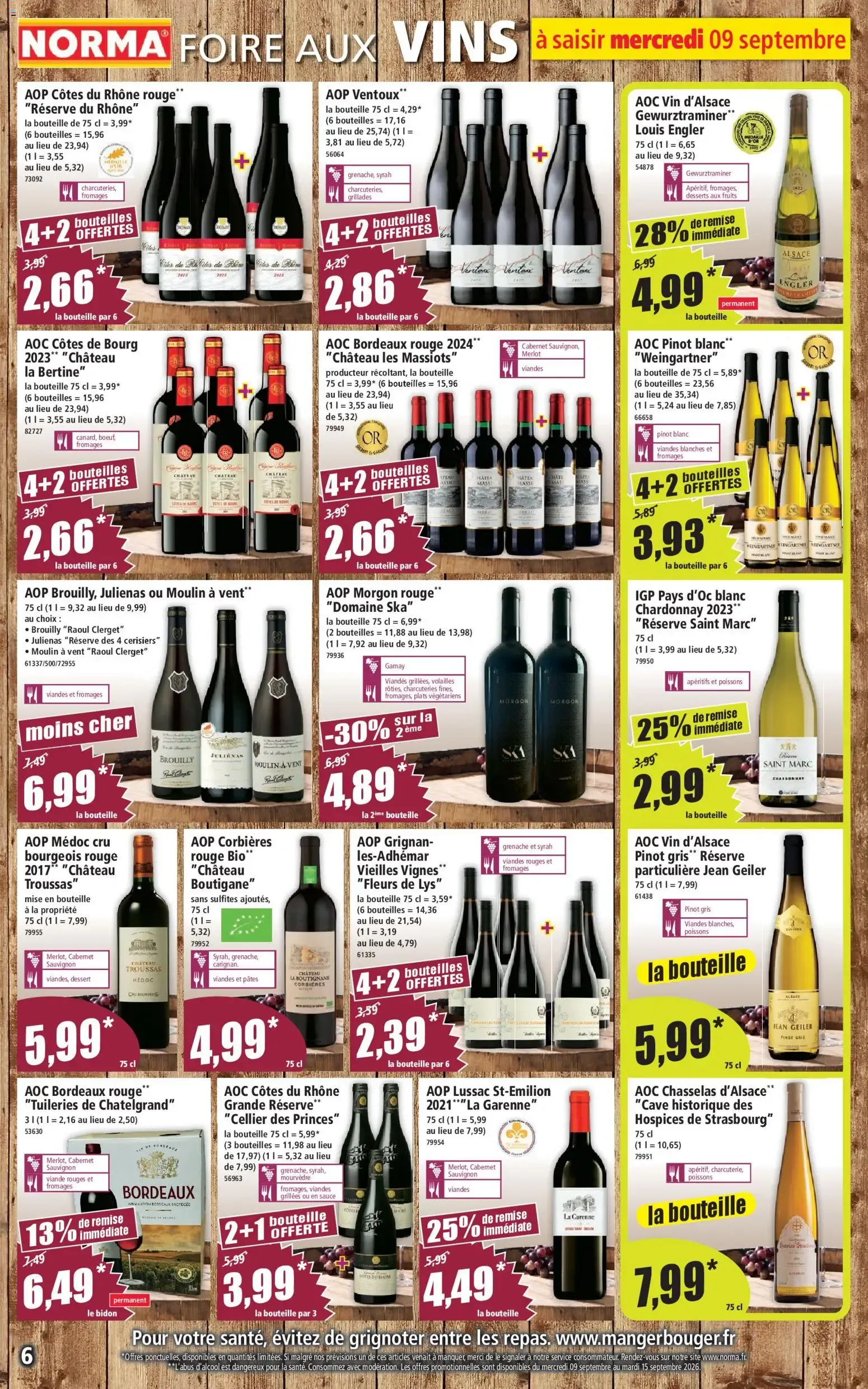 Norma catalogue à partir du 09/09/2026 - promo en ligne du 9 septembre au 15 septembre 2026 - Catalogue page 6