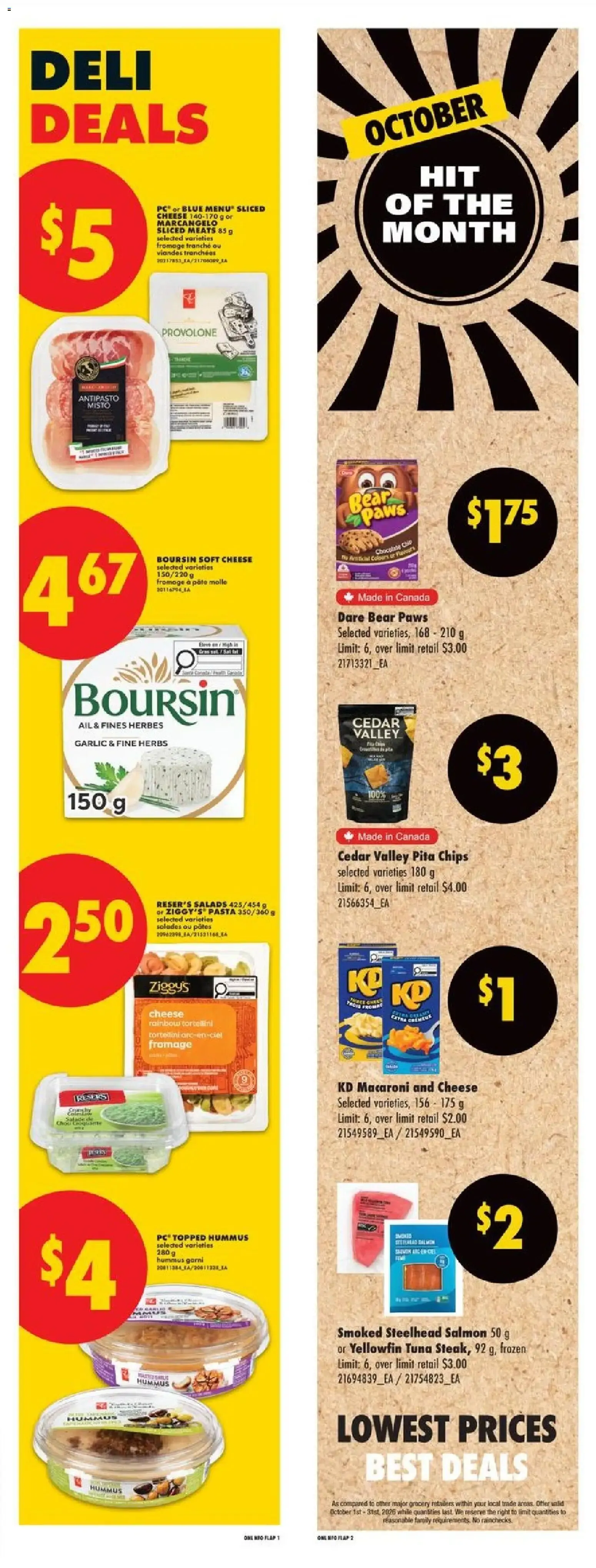 No Frills weekly flyer / circulaire from Oct 8, 2026 > weekly specials & deals from October 8 to October 14 2026 - flyer page 6
