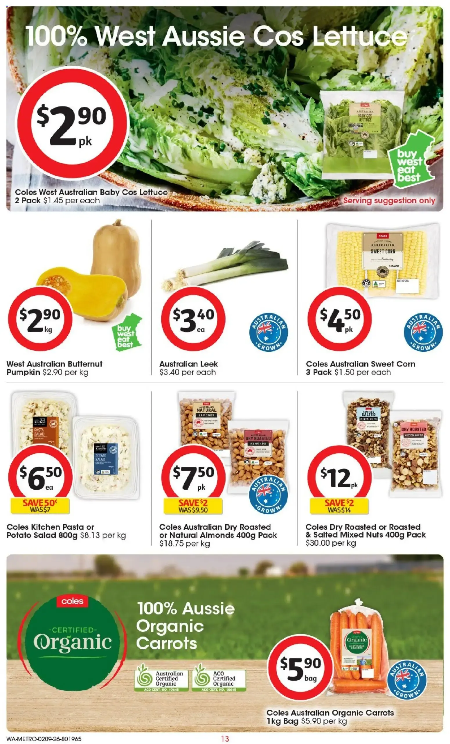 Coles Catalogue Contents - Catalogue valid from 2 September to 8 September 2026 - page 14