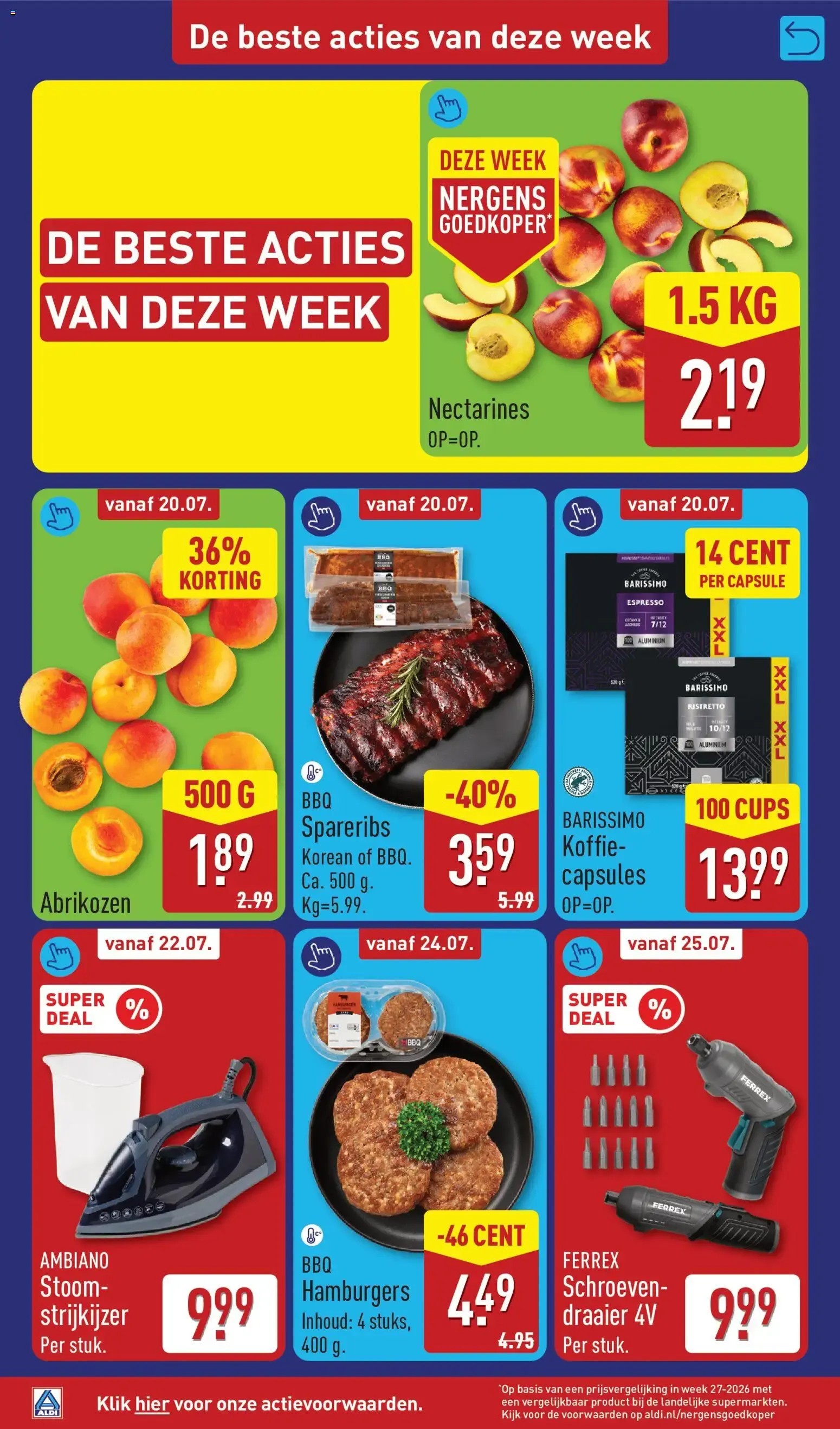 Folleto semanal de ofertas de Aldi (20 al 26 de julio) van 20 juli tot 26 juli 2026 - Folder pagina 2