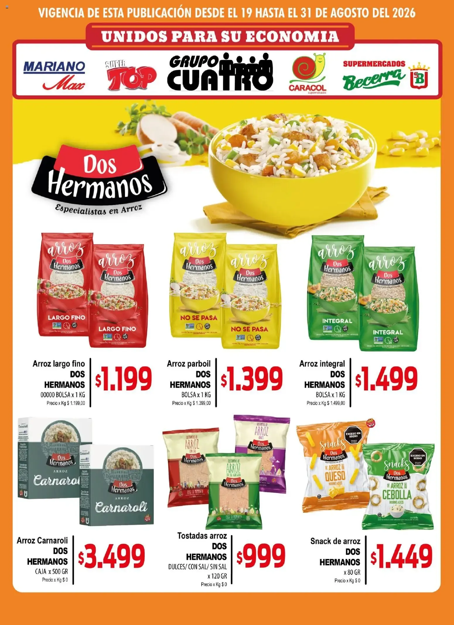 Ofertas de Mariano Max y Supermercados Asociados - Mes de la Niñez y Sorteo de $30 Millones 19 de agosto al 31 de agosto 2026 - Página 11 del catálogo
