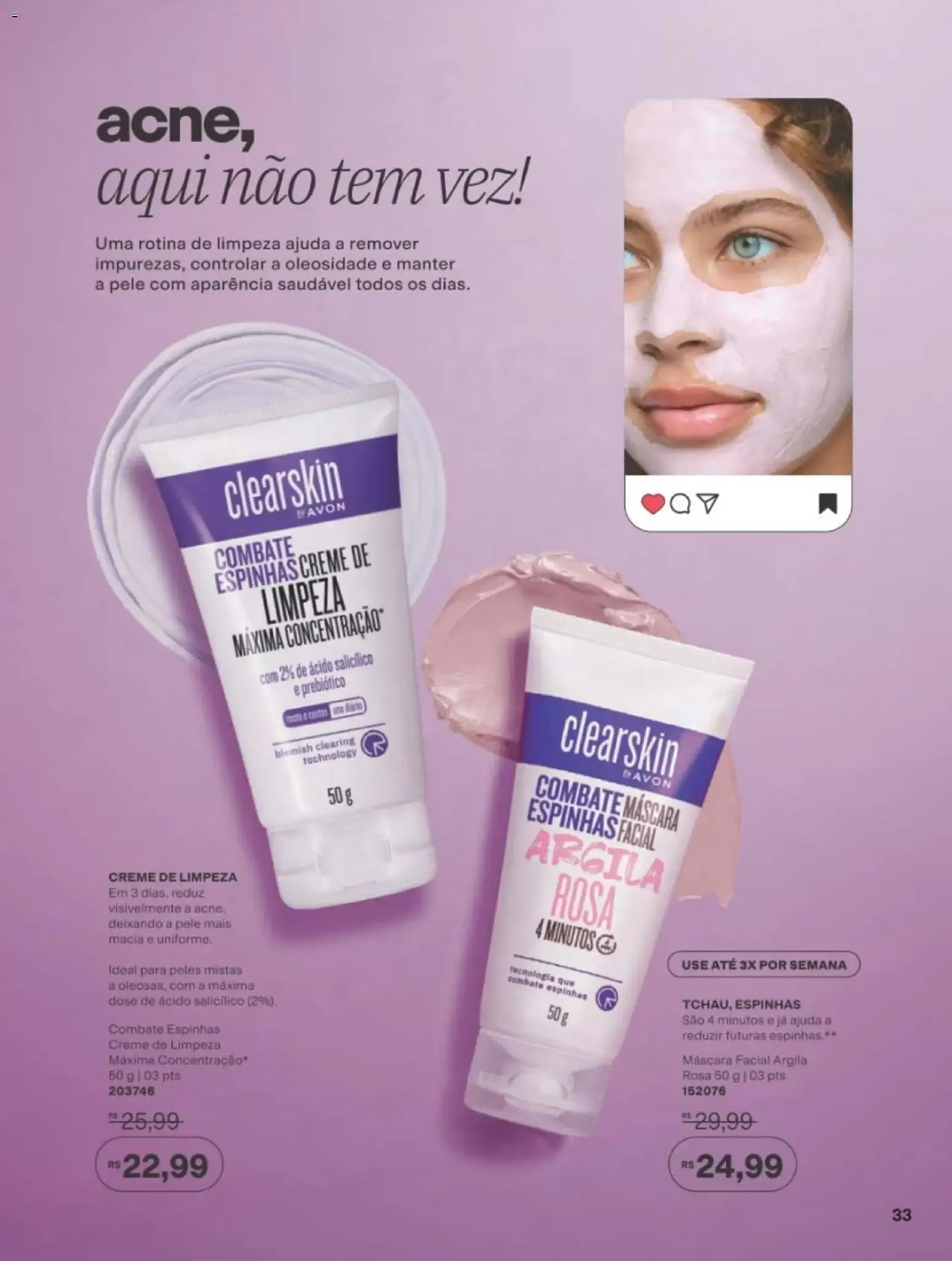 Encarte de Revista Avon folheto - Campanha 14 de 01/09/2026 | Promoção Online 1 de setembro até 20 de setembro 2026 - Pagina 33