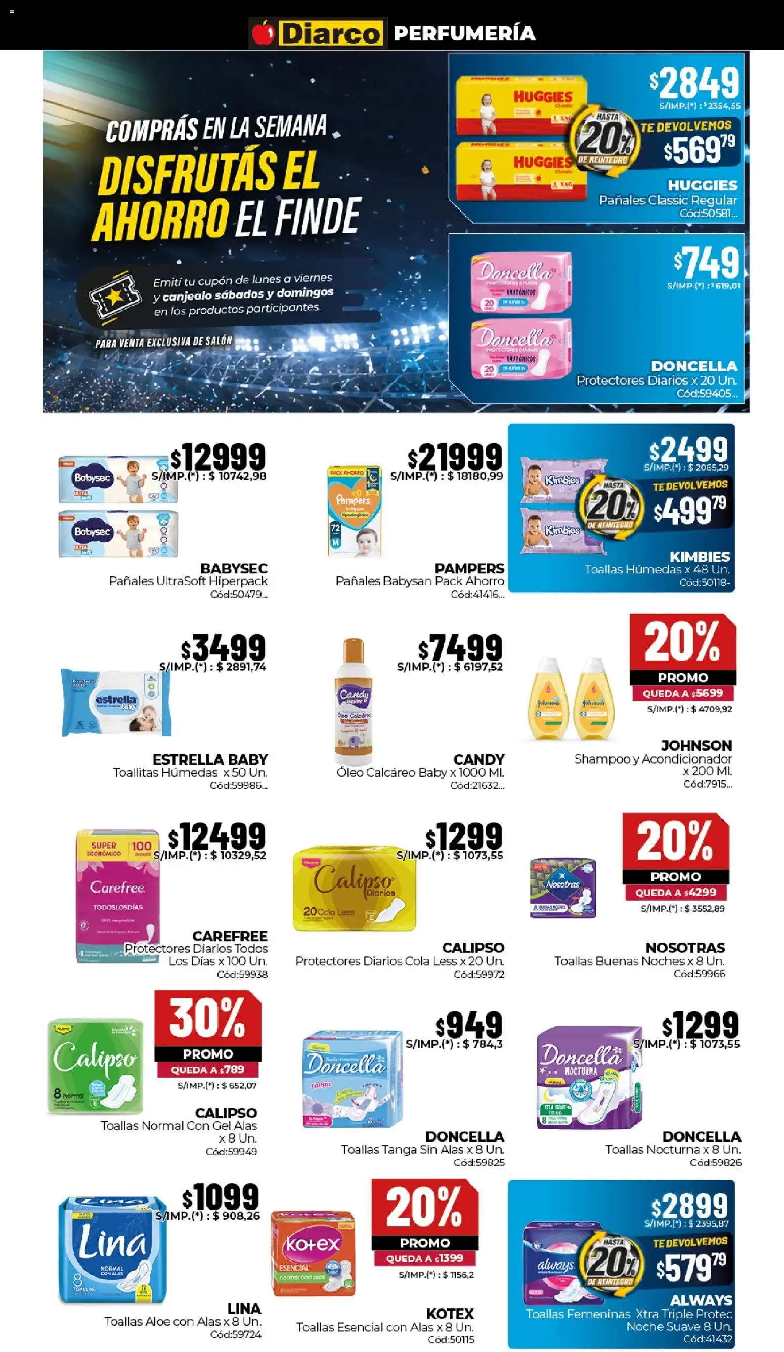 Ofertas de Diarco Ahorros Mundiales 22 de junio al 26 de junio 2026 - Página 11 del catálogo