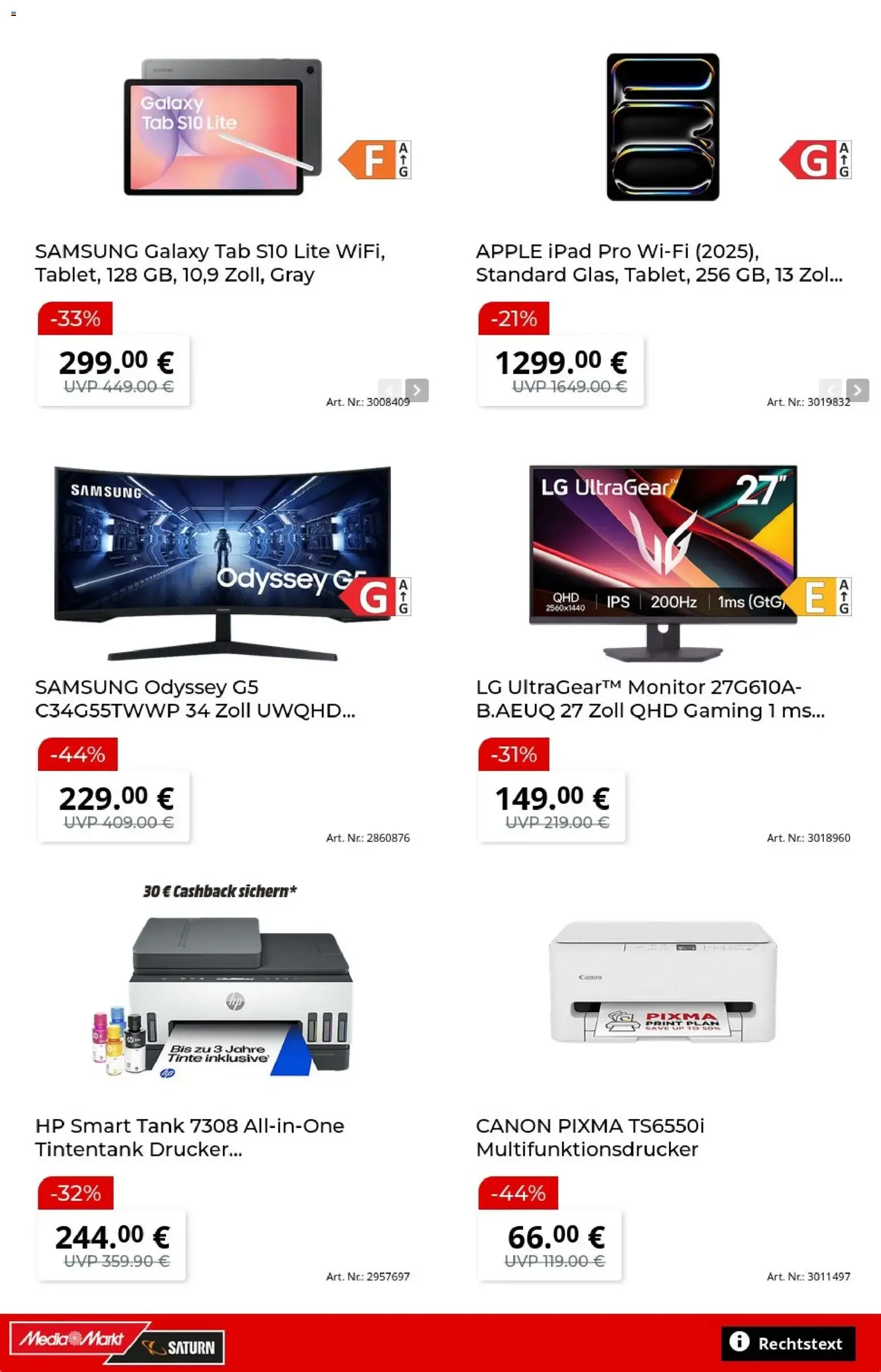 Media Markt & Saturn: LET'S GO! DEALS Gutscheinheft von 20. Juli bis 10. August 2026 - Prospekt seite 3