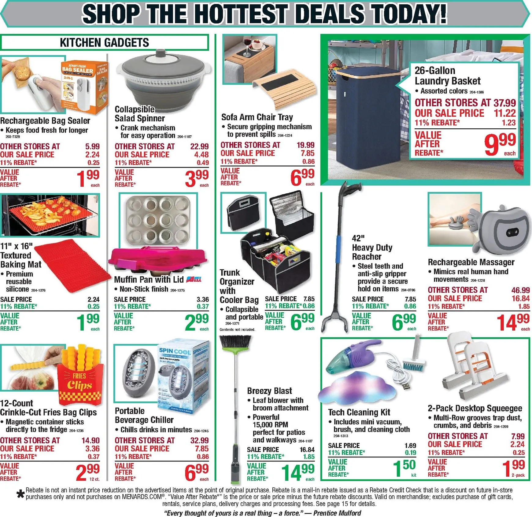 Weekly ad Current Menards leaflet valid from Thursday 10/15/2026 to Sunday 10/25/2026 from October 15 to October 25 2026 - Page 2