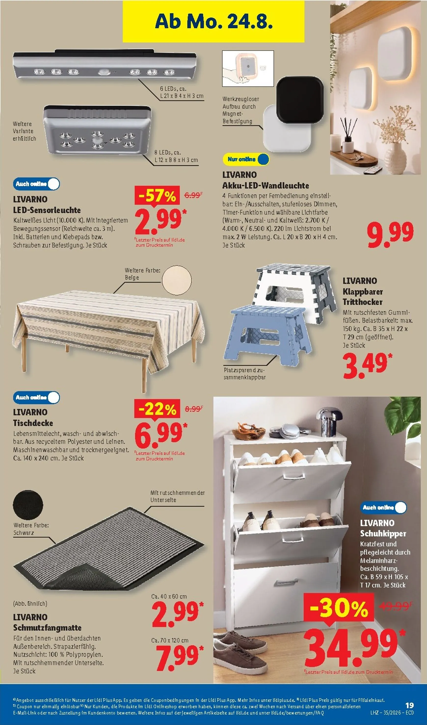 Lidl - Aktionsprospekt Prospekt nächste Woche – von Montag 24.08.2026 bis Samstag 29.08.2026 von 24. August bis 29. August 2026 - Prospekt seite 13