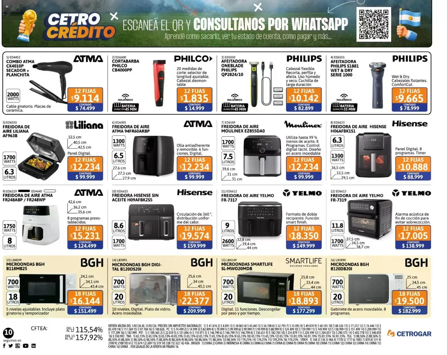 Ofertas de Cetrogar catálogo del 01/07/2026 - 31/07/2026 1 de julio al 31 de julio 2026 - Página 9 del catálogo