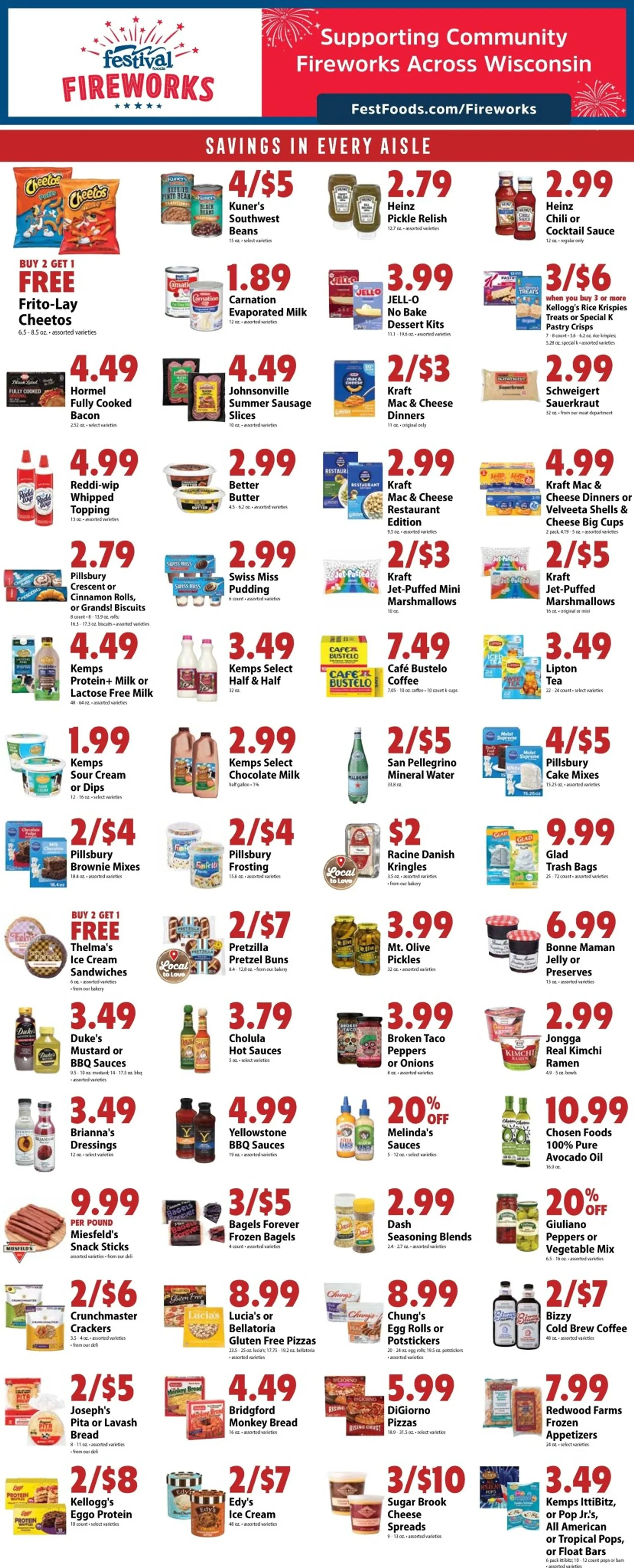 Weekly ad Current Fest Foods leaflet valid from Wednesday 07/01/2026 to Tuesday 07/07/2026 from July 1 to July 7 2026 - Page 7