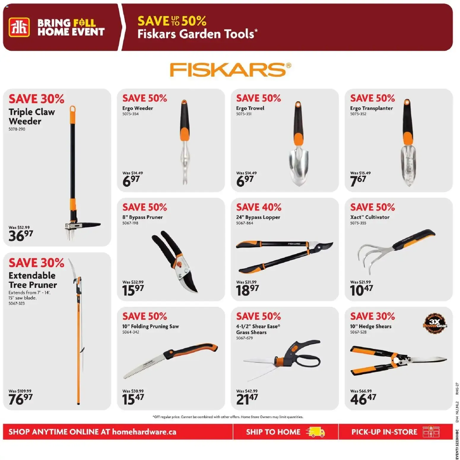 SAVE UP TO $200 Benchmark Chainsaws, Log Splitters & Pressure Washers from August 13 to September 9 2026 - flyer page 4