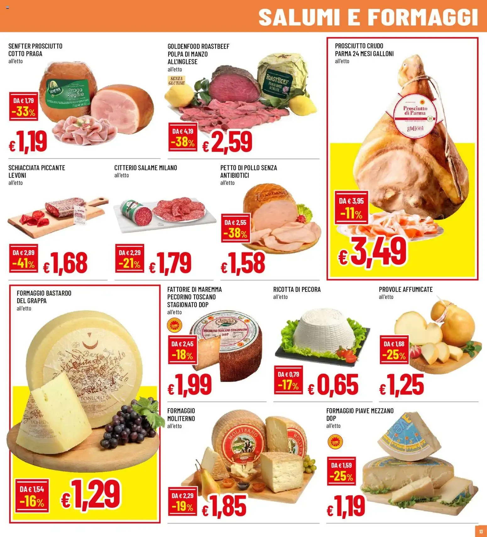 Famila Sottocosto da 3 settembre a 12 settembre di 2026 - Pagina del volantino 13