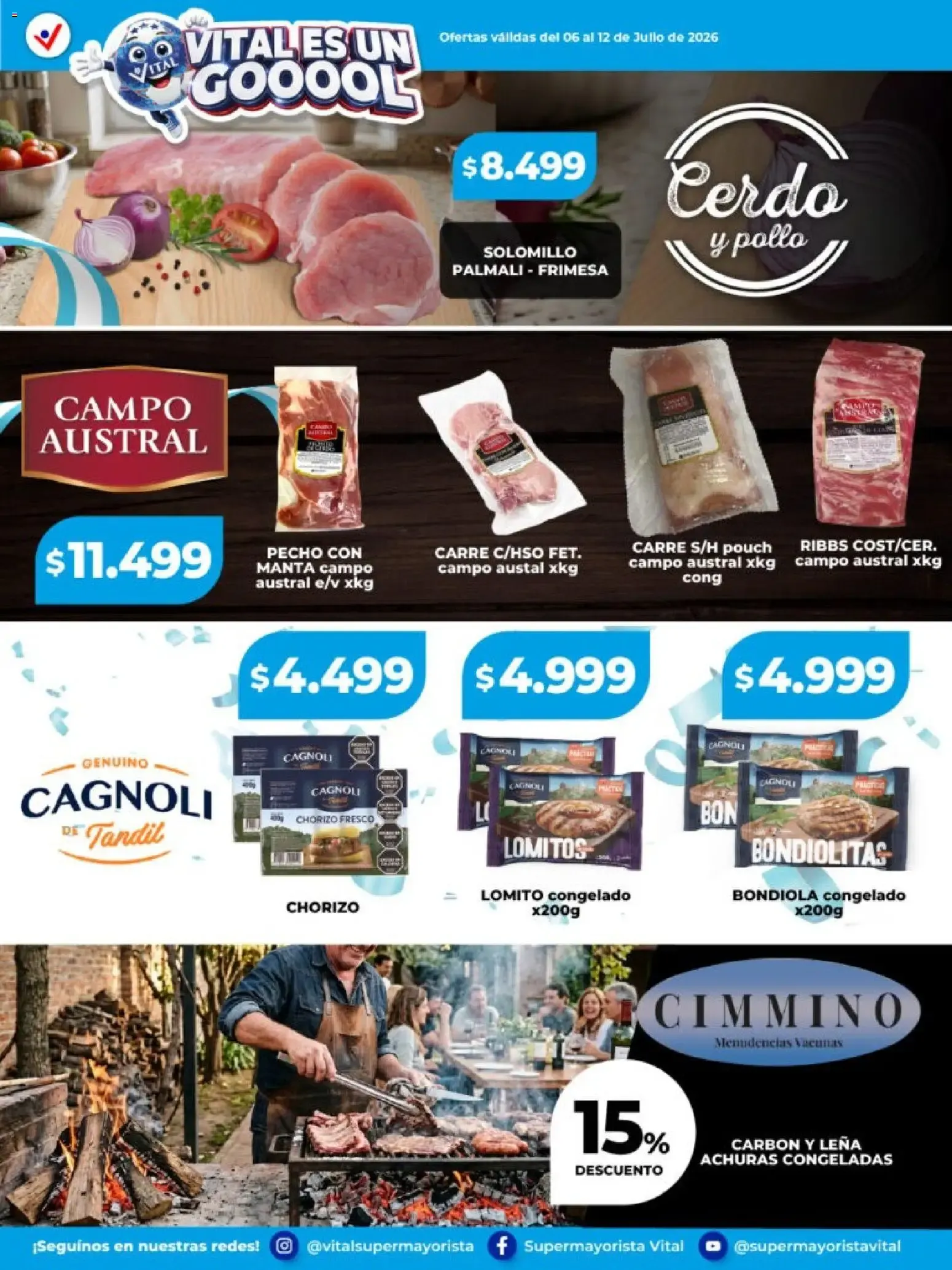 Ofertas de Vital - Especial de frescos || del 06/07/2026 - 12/07/2026 || Catálogo 6 de julio al 12 de julio 2026 - Página 3 del catálogo