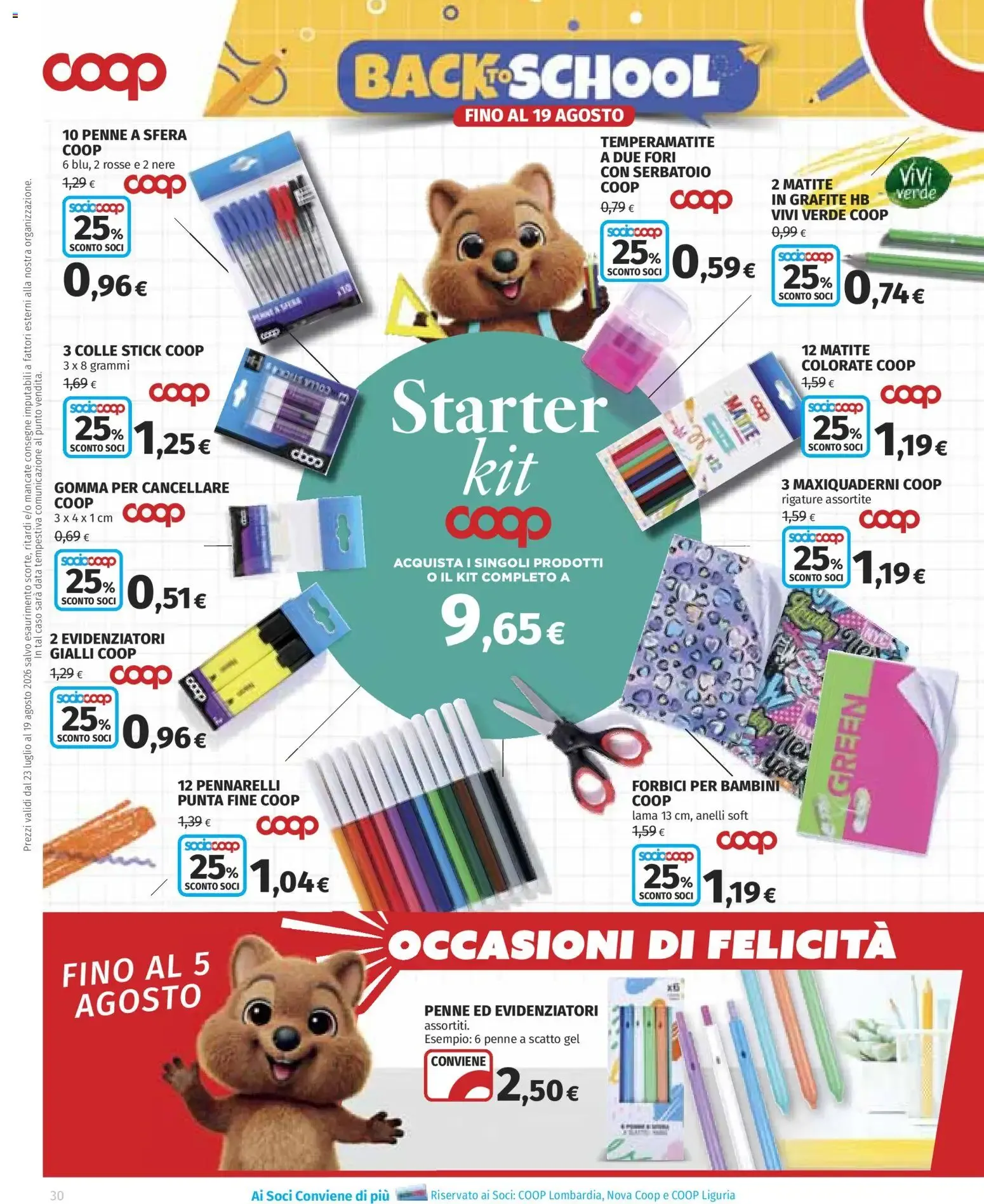 Volantino COOP Anteprima dal 23/07/2026 > NUOVO Promozioni da 23 luglio a 5 agosto di 2026 - Pagina del volantino 30
